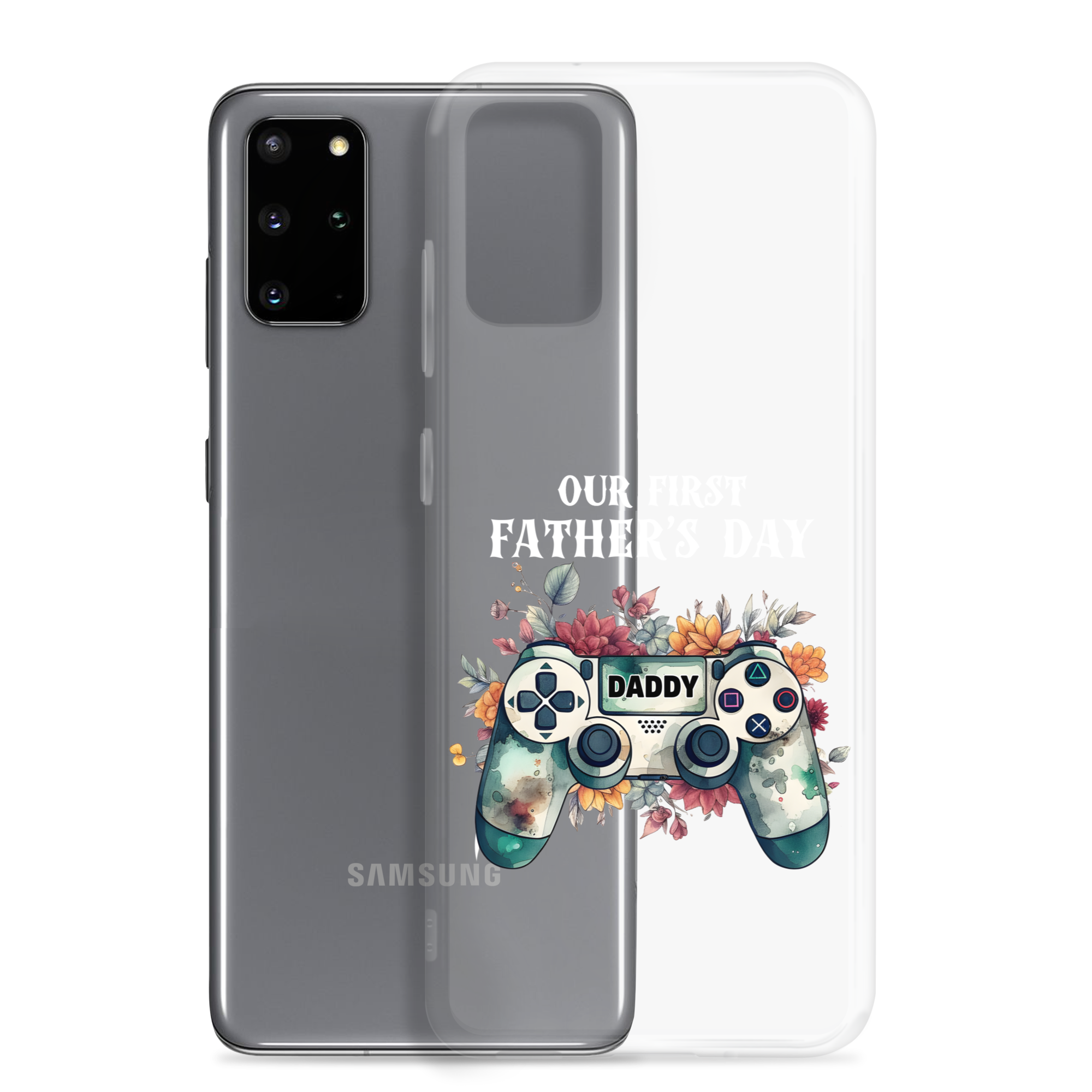 Our First Father's day Clear Case for Samsung®