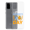 First Father's Day Clear Case for Samsung®