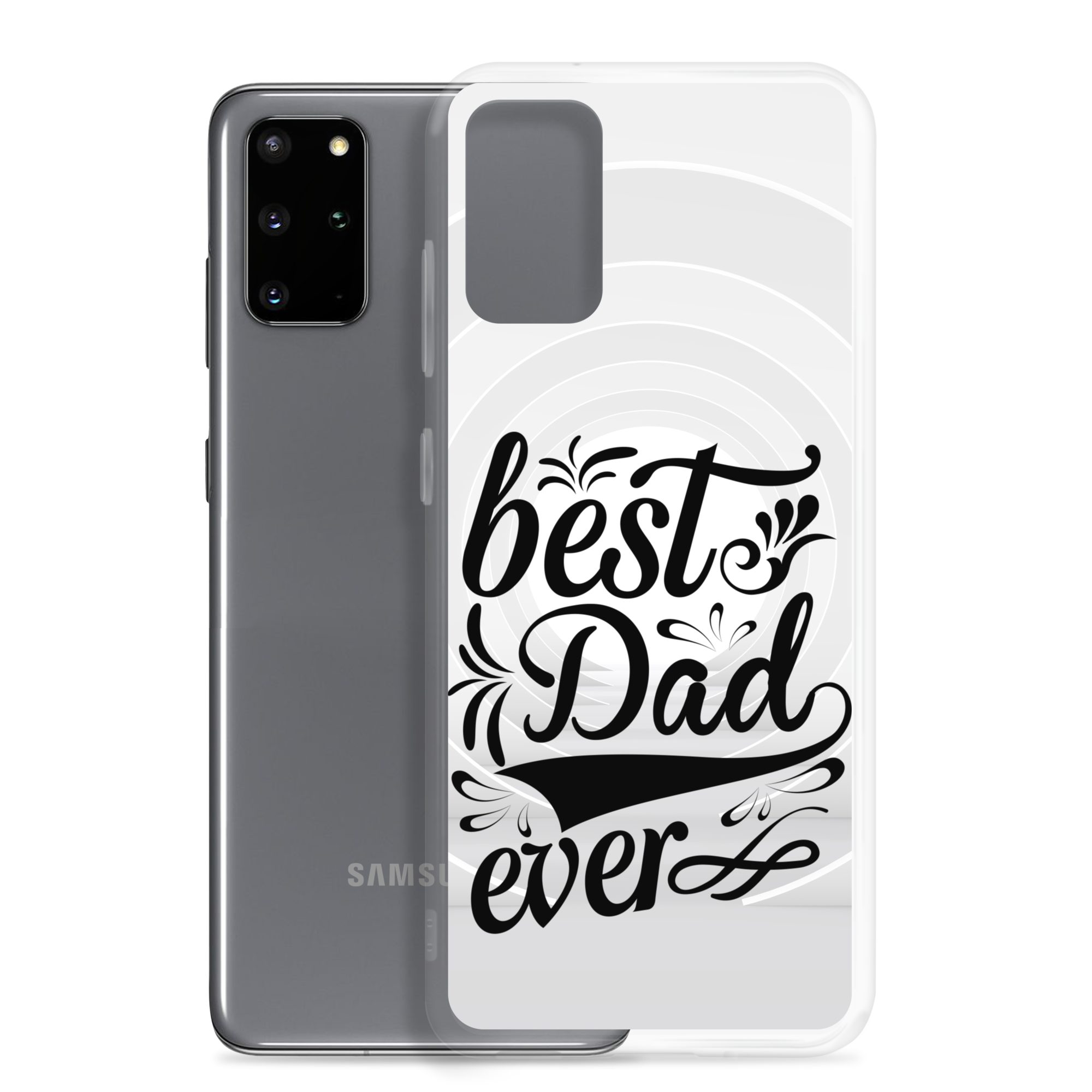 Best Dad Ever Clear Case for Samsung®