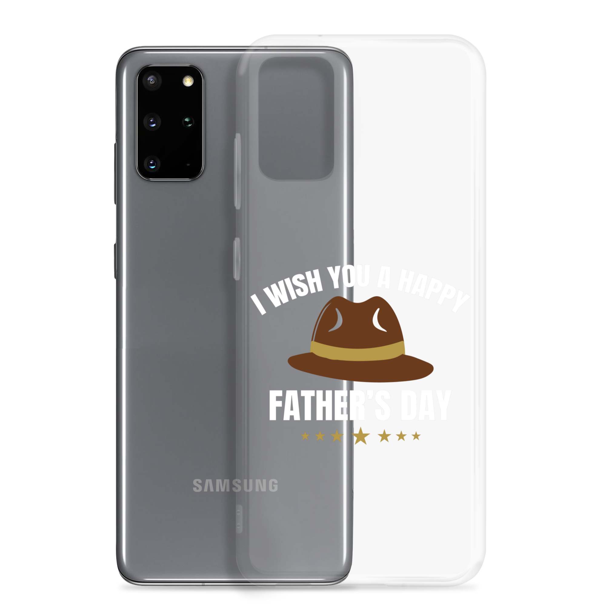 I Wish You A Happy Father's Day Clear Case for Samsung®