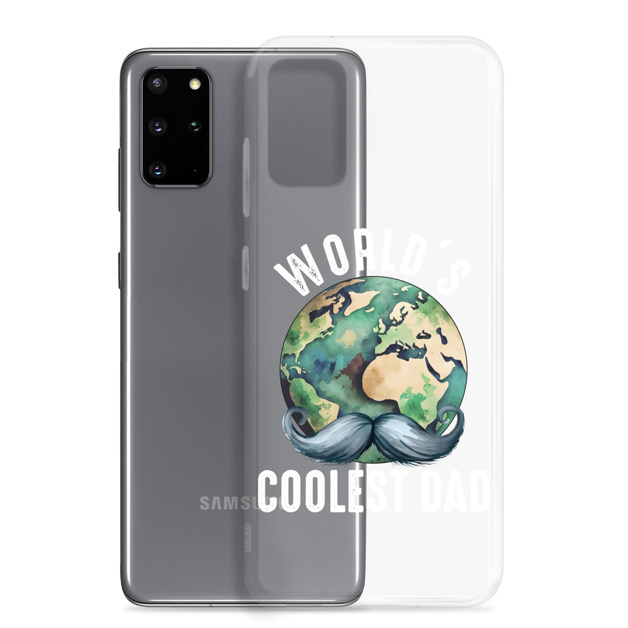 World's Coolest Dad Clear Case for Samsung®