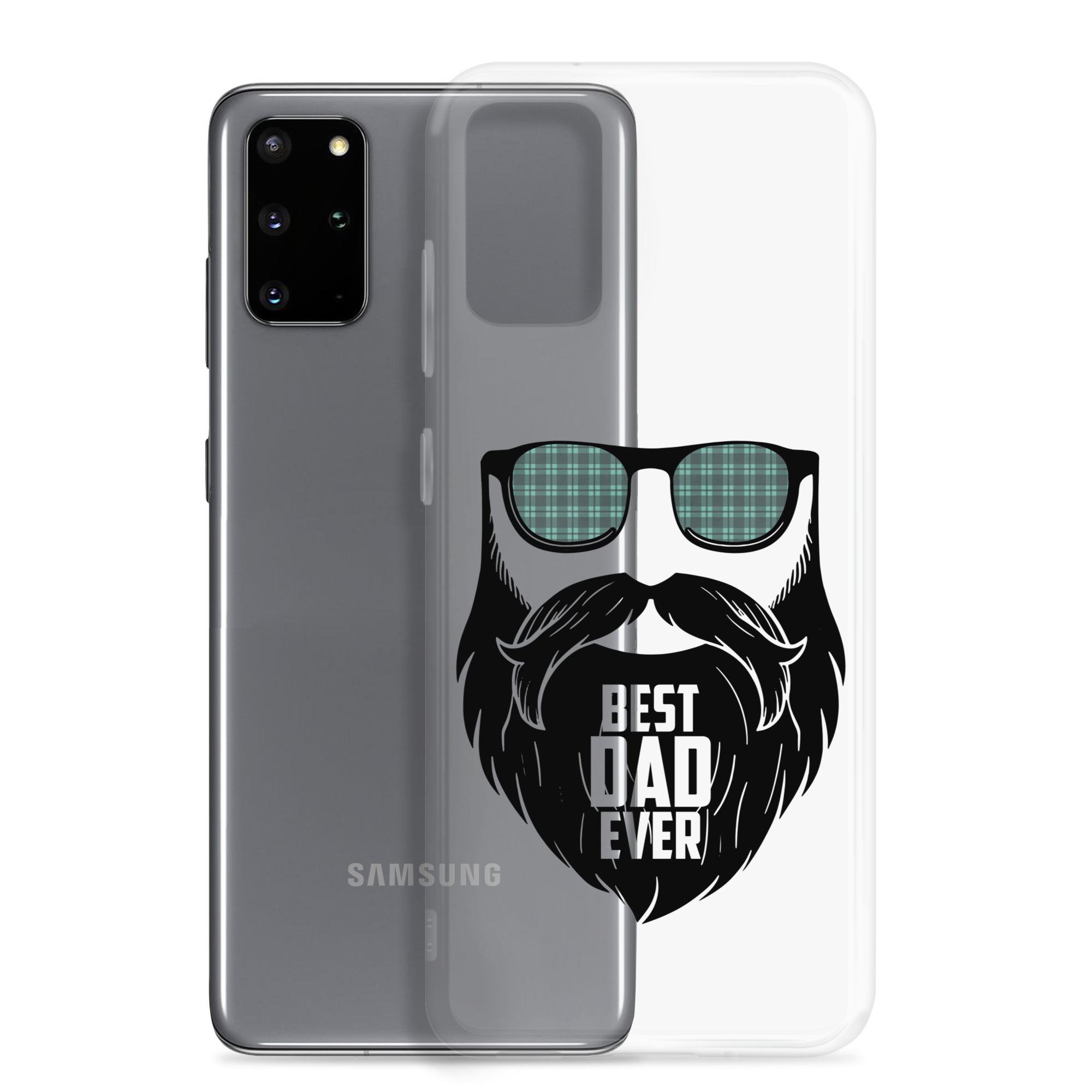 Best Dad Ever Clear Case for Samsung®