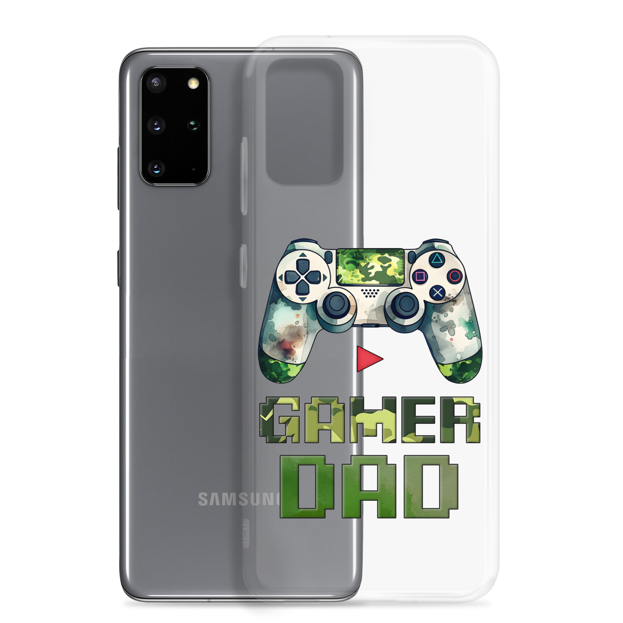 Gamer Dad Clear Case for Samsung®