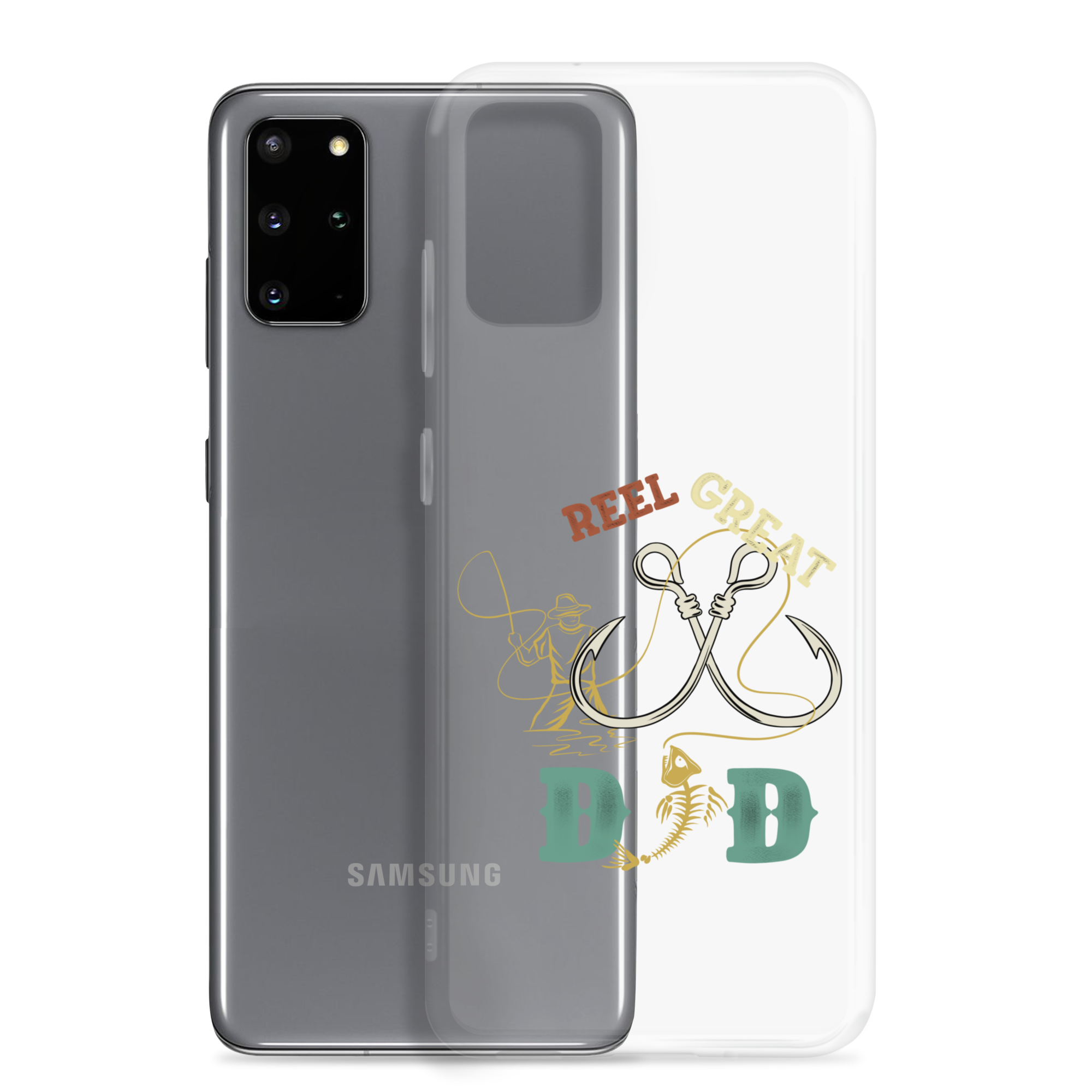 Reel Great Dad Clear Case for Samsung®