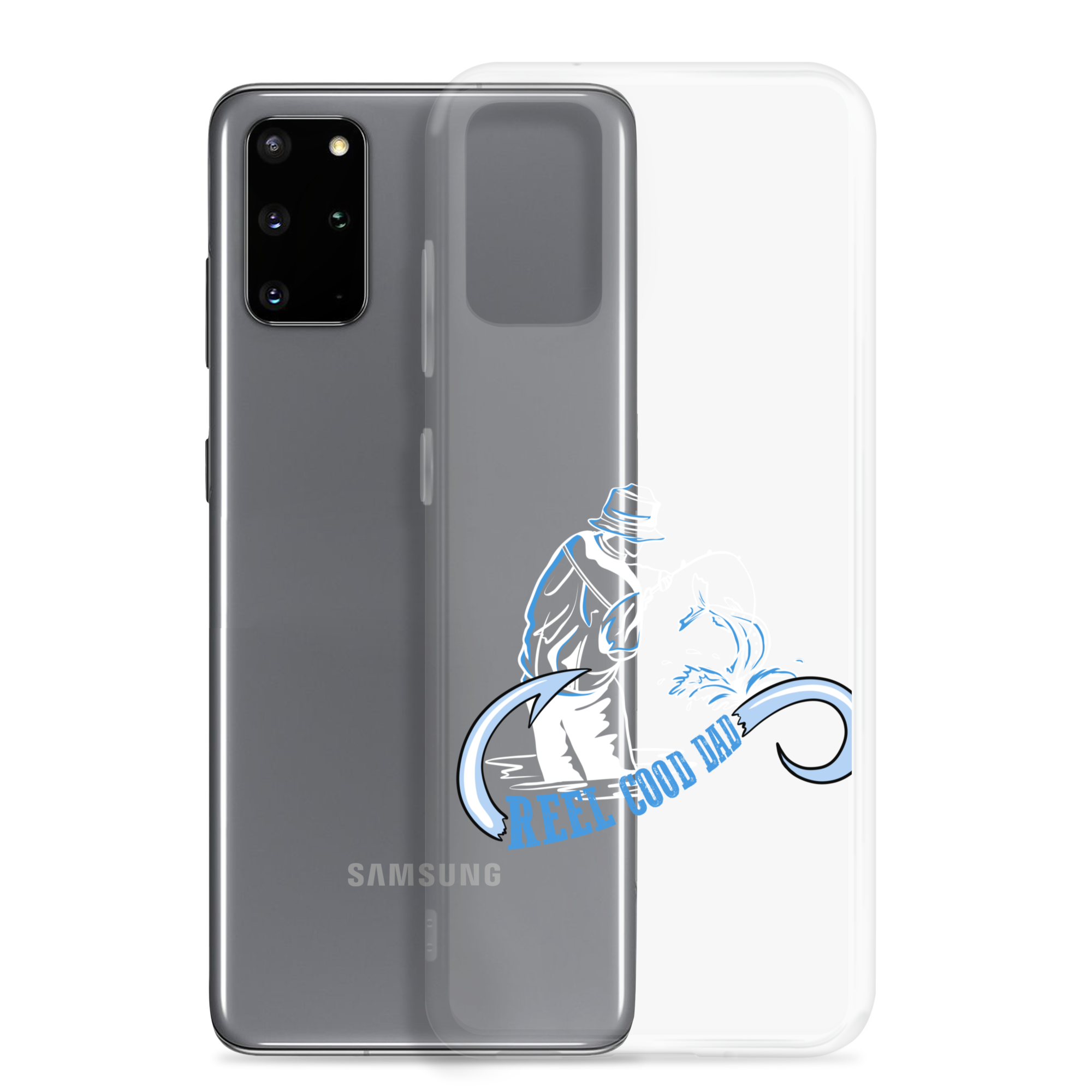 Reel Cool Dad Clear Case for Samsung®