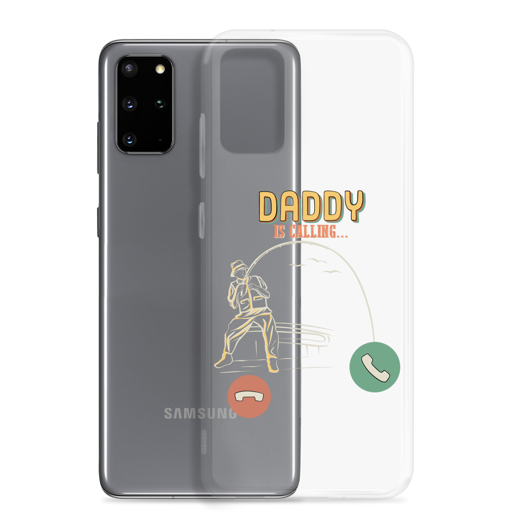 Daddy Is Calling Clear Case for Samsung®