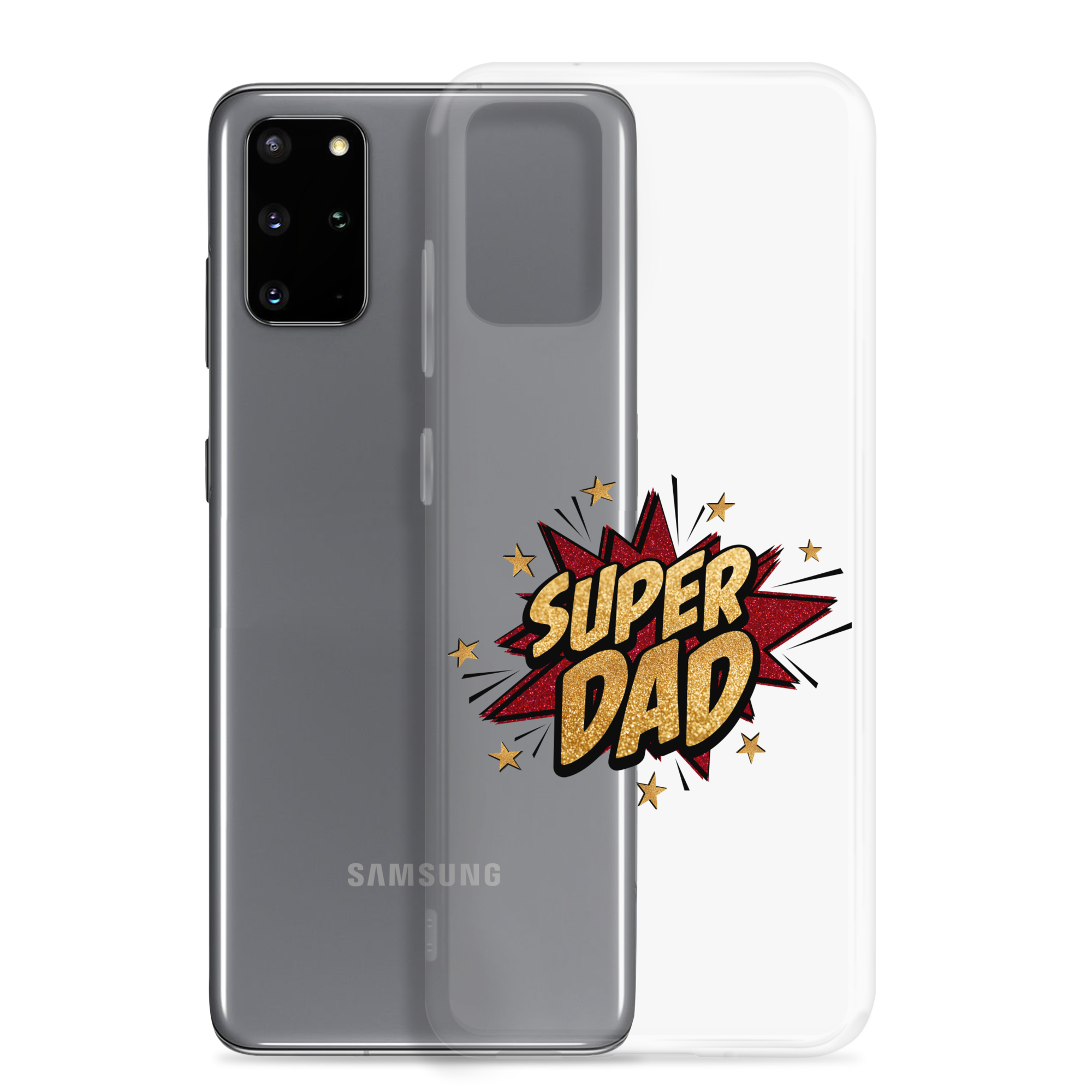 Super Dad Clear Case for Samsung®