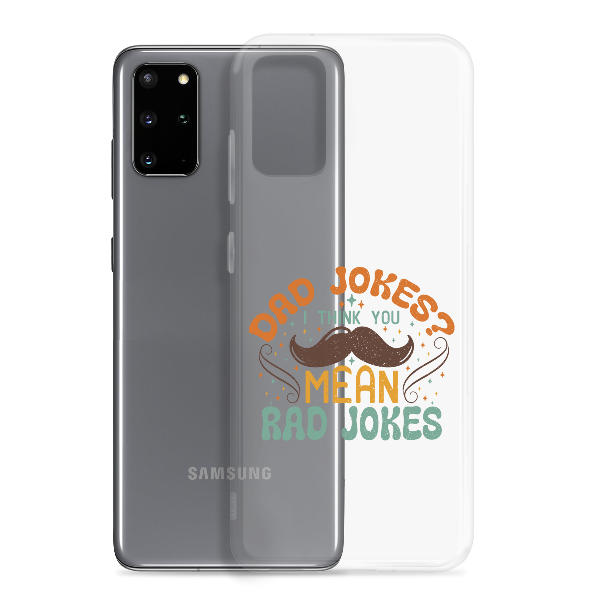 Dad Jokes I Think You Mean You Mean Rad Jokes Clear Case for Samsung®