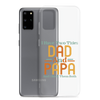 I Have Two Titles Dad And Papa And I Rock Them Both Clear Case for Samsung®