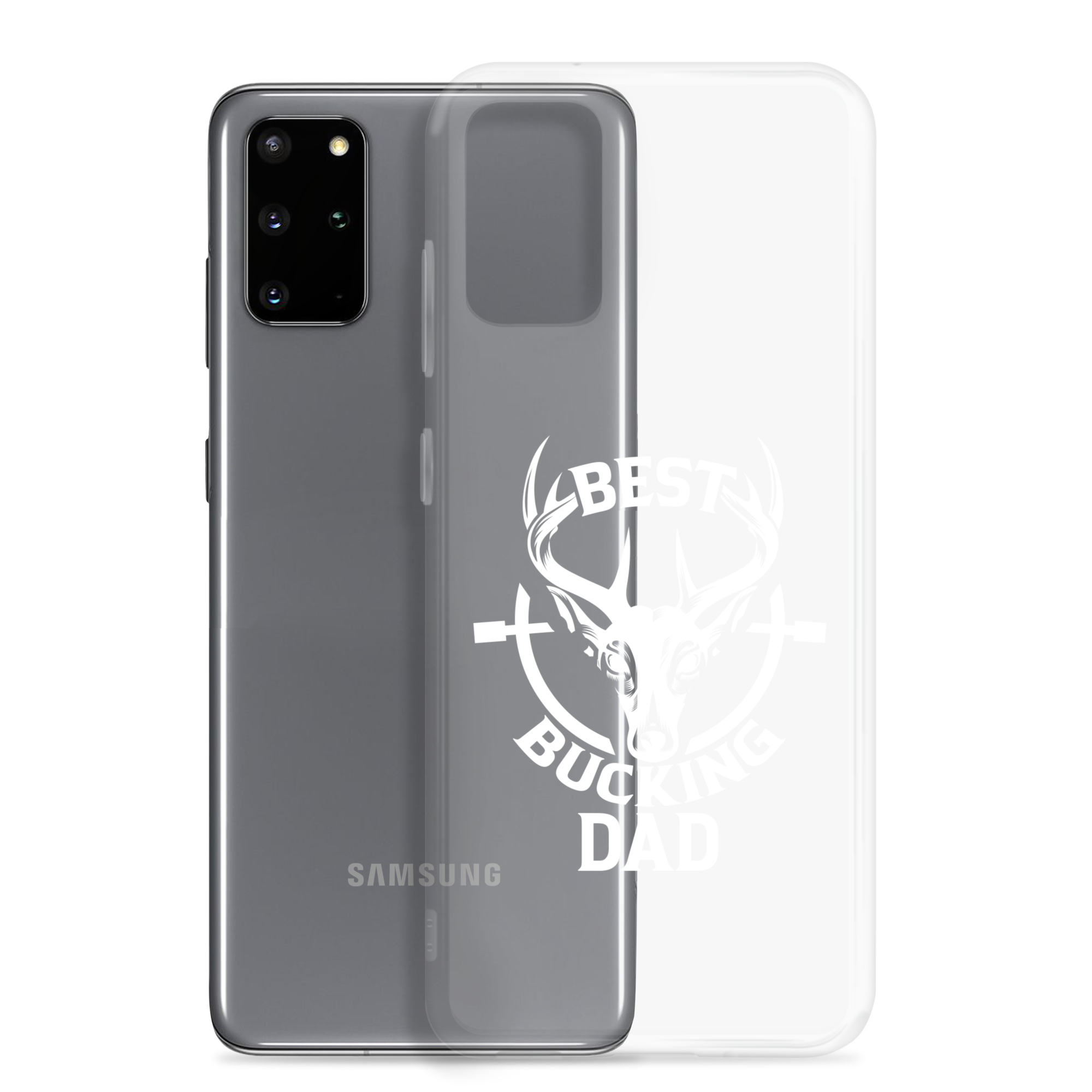 Best Bucking Dad Clear Case for Samsung®