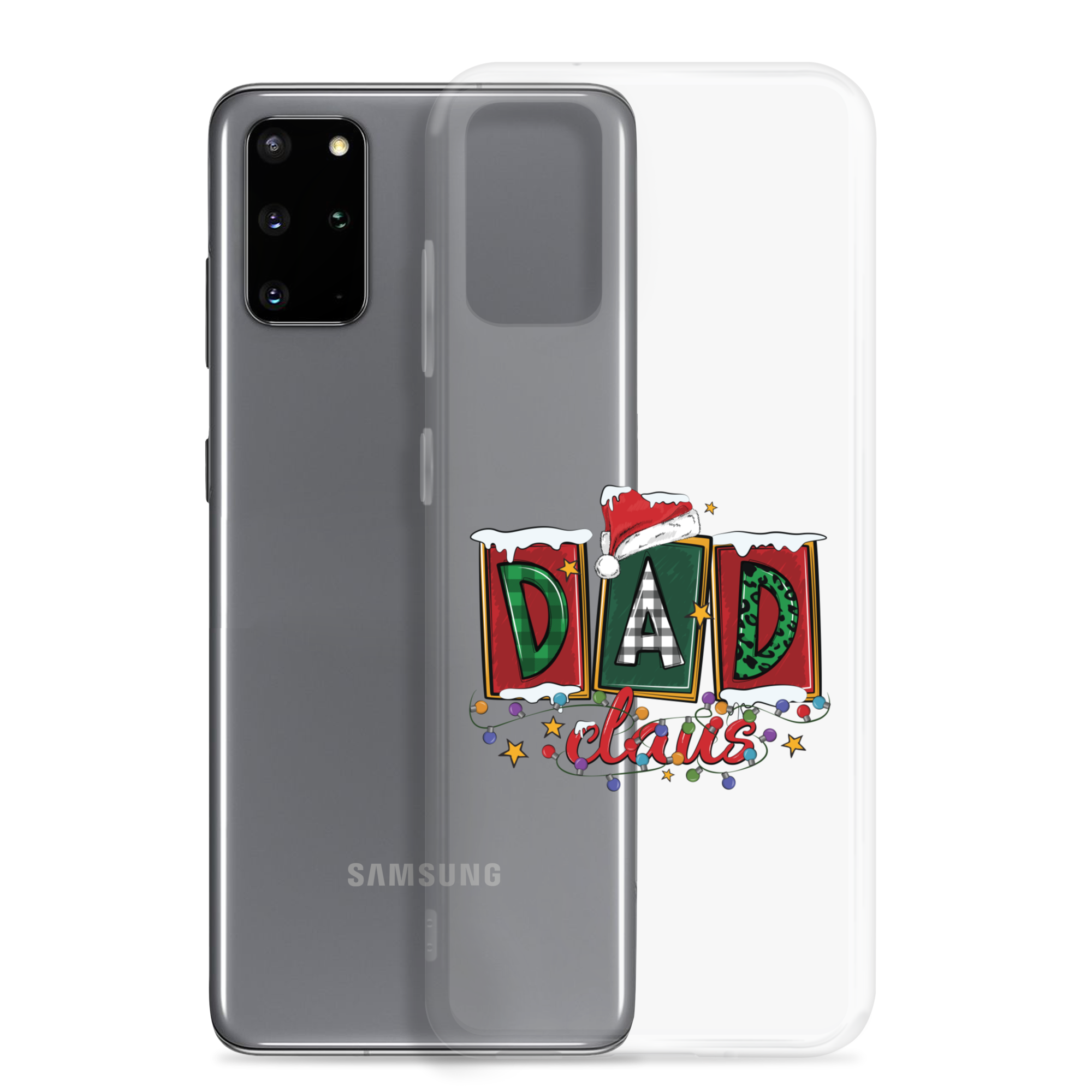 Dad Claus Clear Case for Samsung®