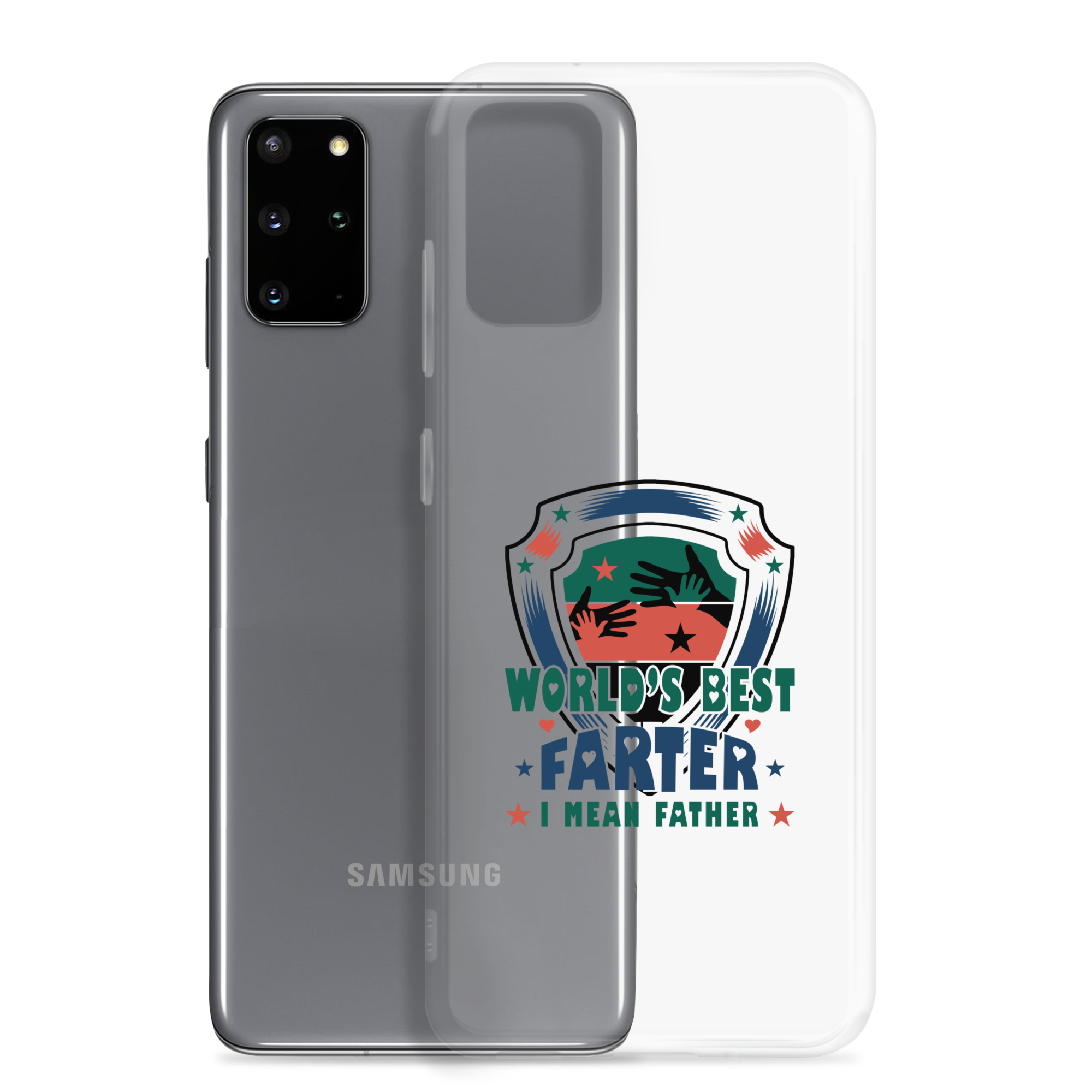 World's Best Farter I Mean Father Clear Case for Samsung®