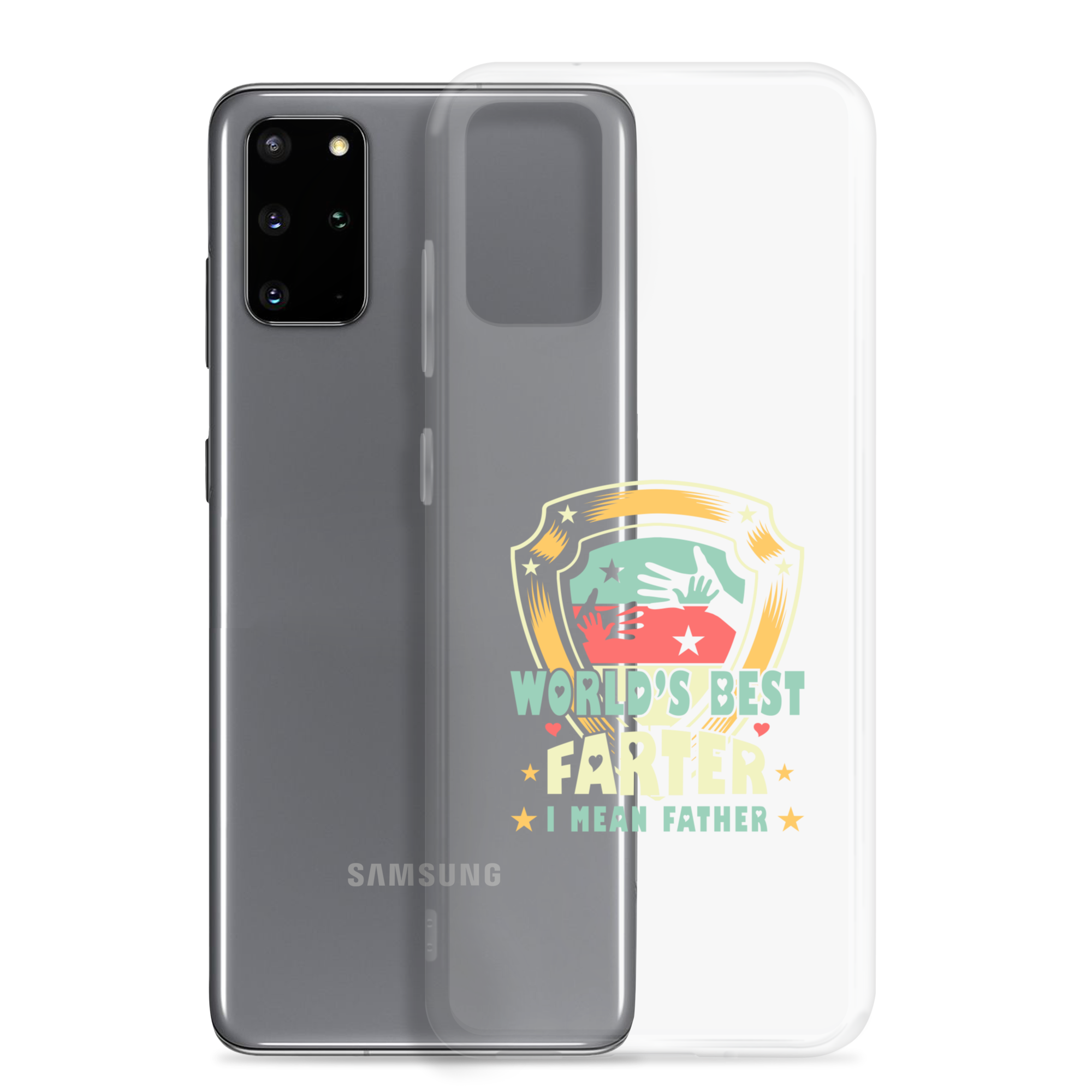 World's Best Farter I Mean Father Clear Case for Samsung®