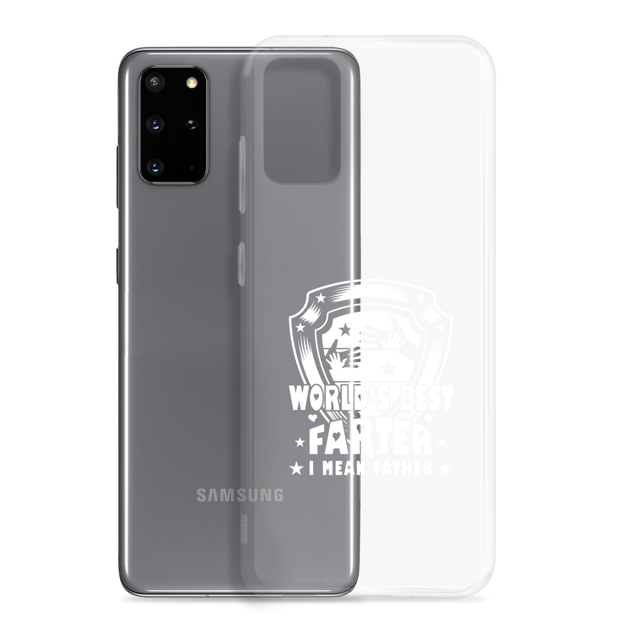 World's Best Farter I Mean Father Clear Case for Samsung®