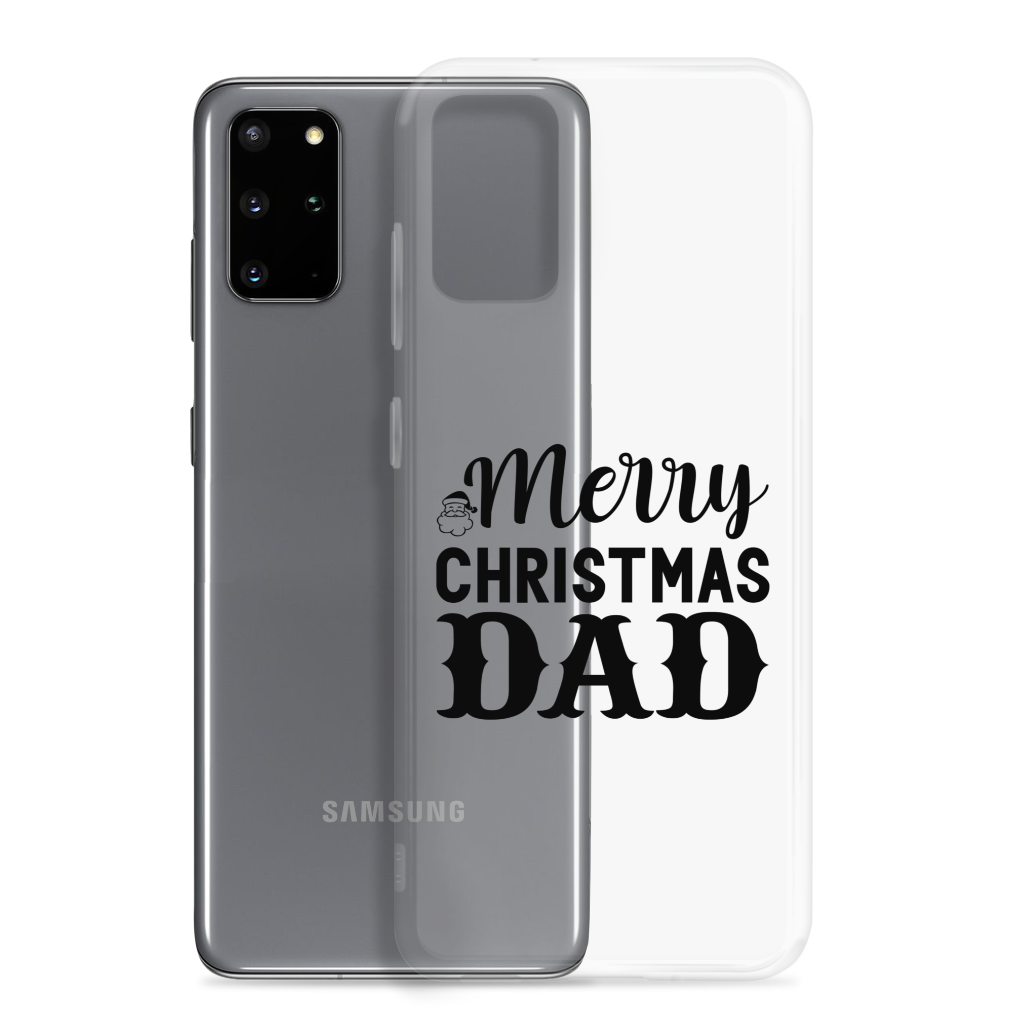 Merry Christmas Dad Clear Case for Samsung®