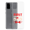 First Christmas As Dad Clear Case for Samsung®