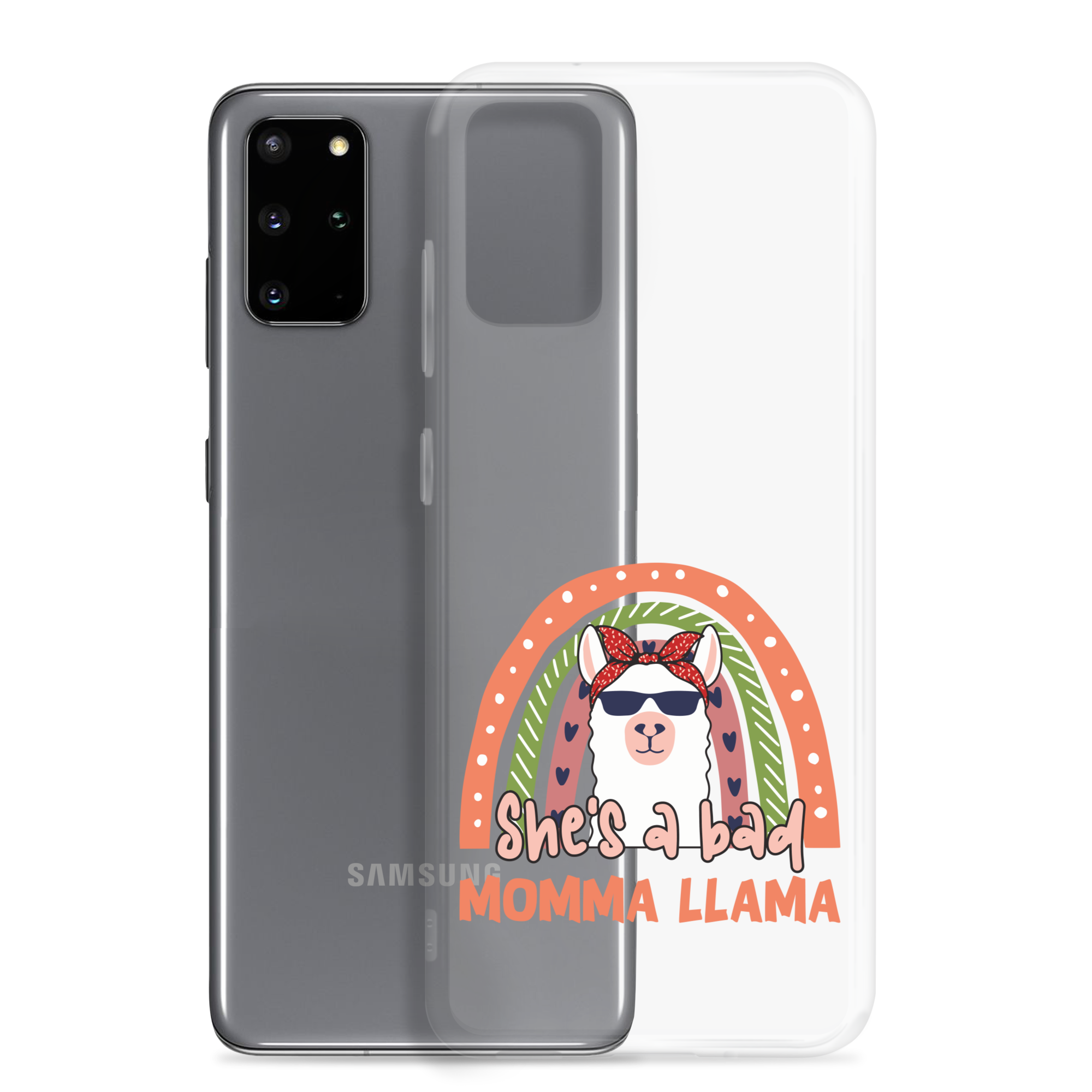 She's A Bad Momma Llama Clear Case for Samsung®