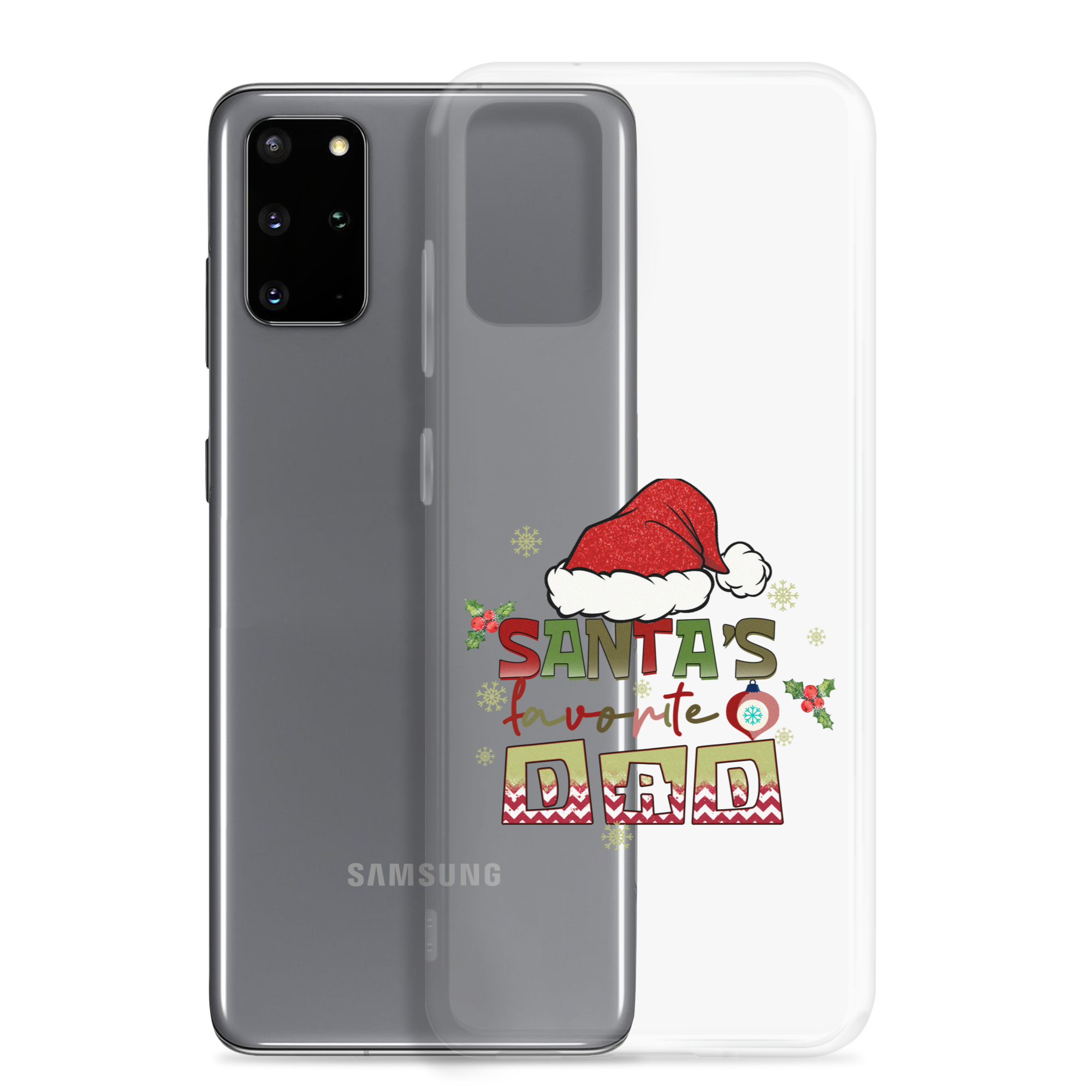 Santa's Favorite Dad Clear Case for Samsung®