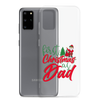 First Christmas As Dad Clear Case for Samsung®