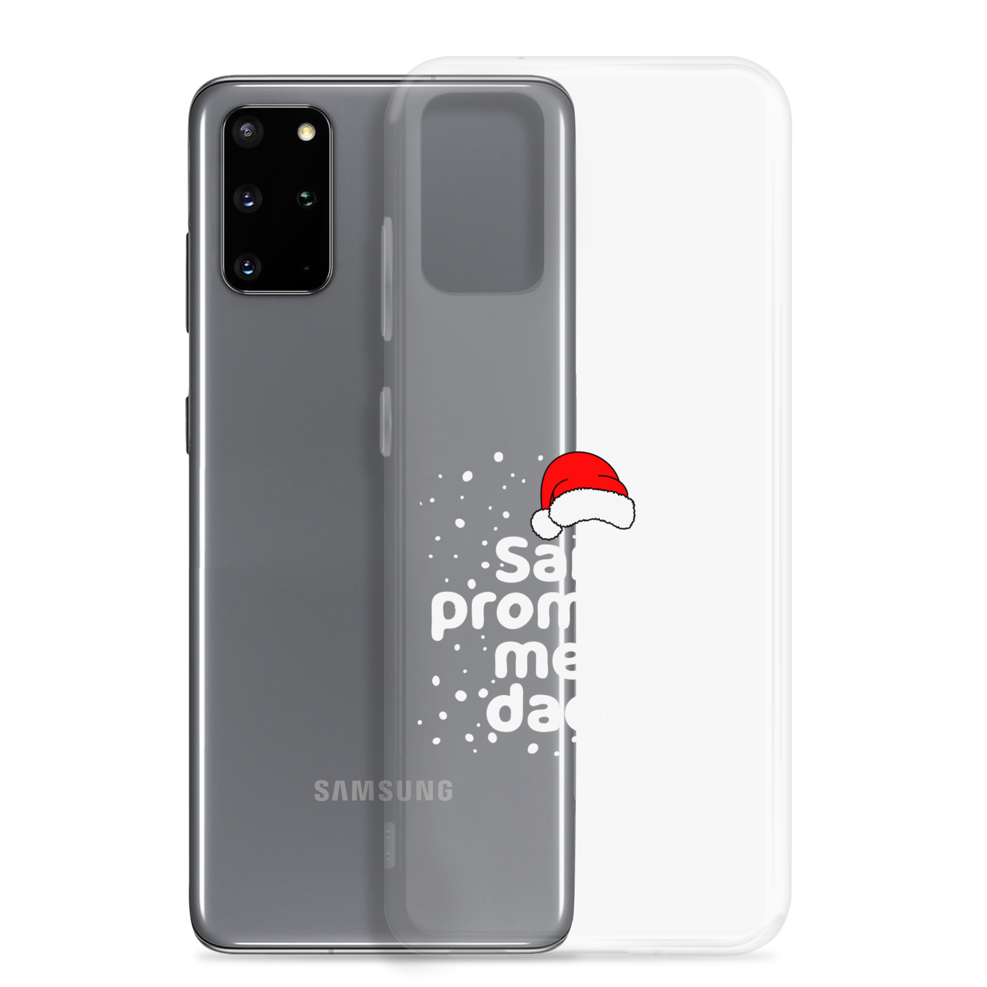 Santa Promoted Me To Dad Clear Case for Samsung®