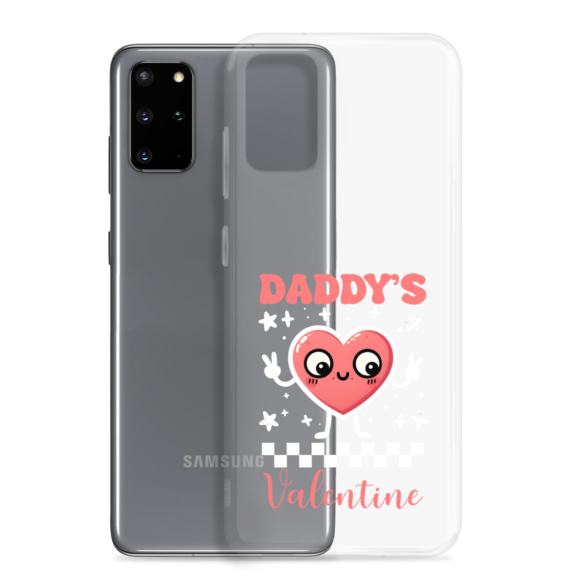 Daddy's Valentine Clear Case for Samsung®