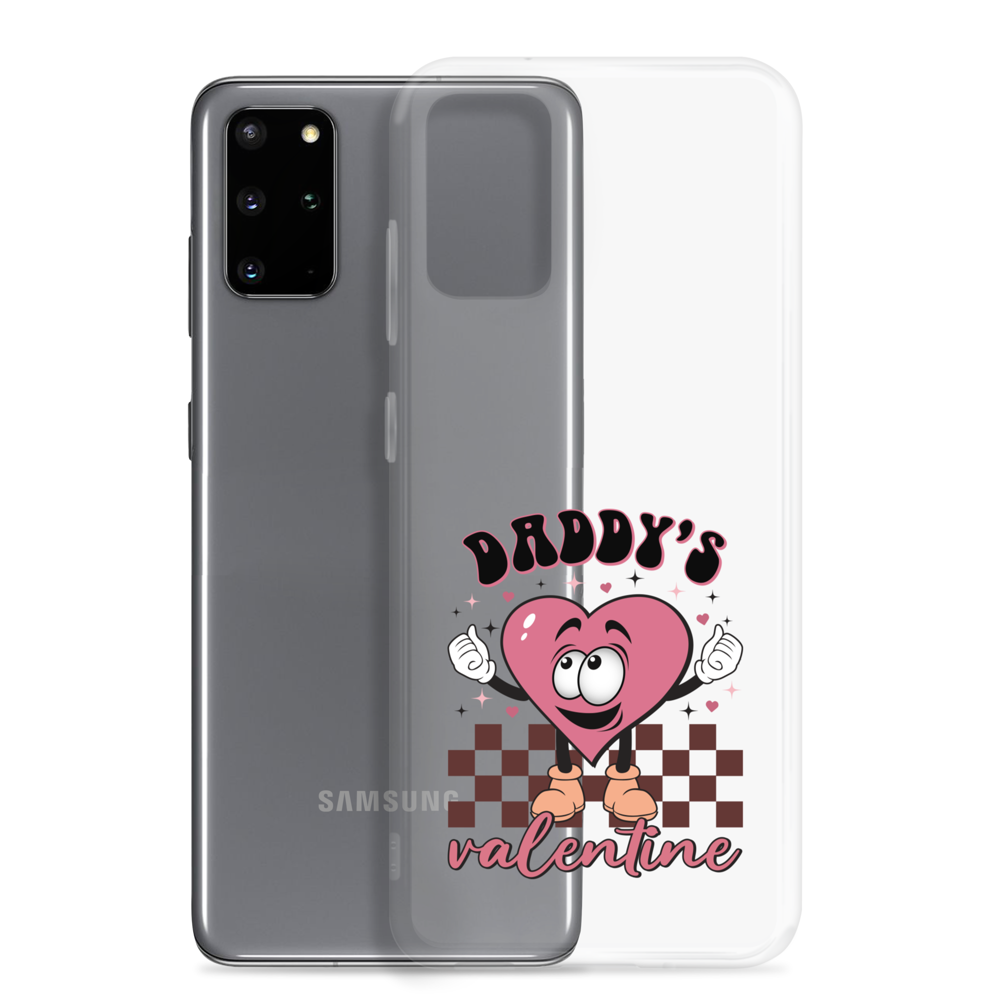 Daddy's Valentine Clear Case for Samsung®