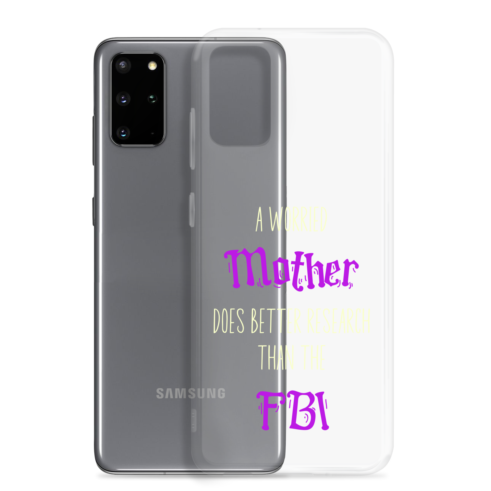 A Worried Mother Does Better Research Than The FBI Clear Case for Samsung®