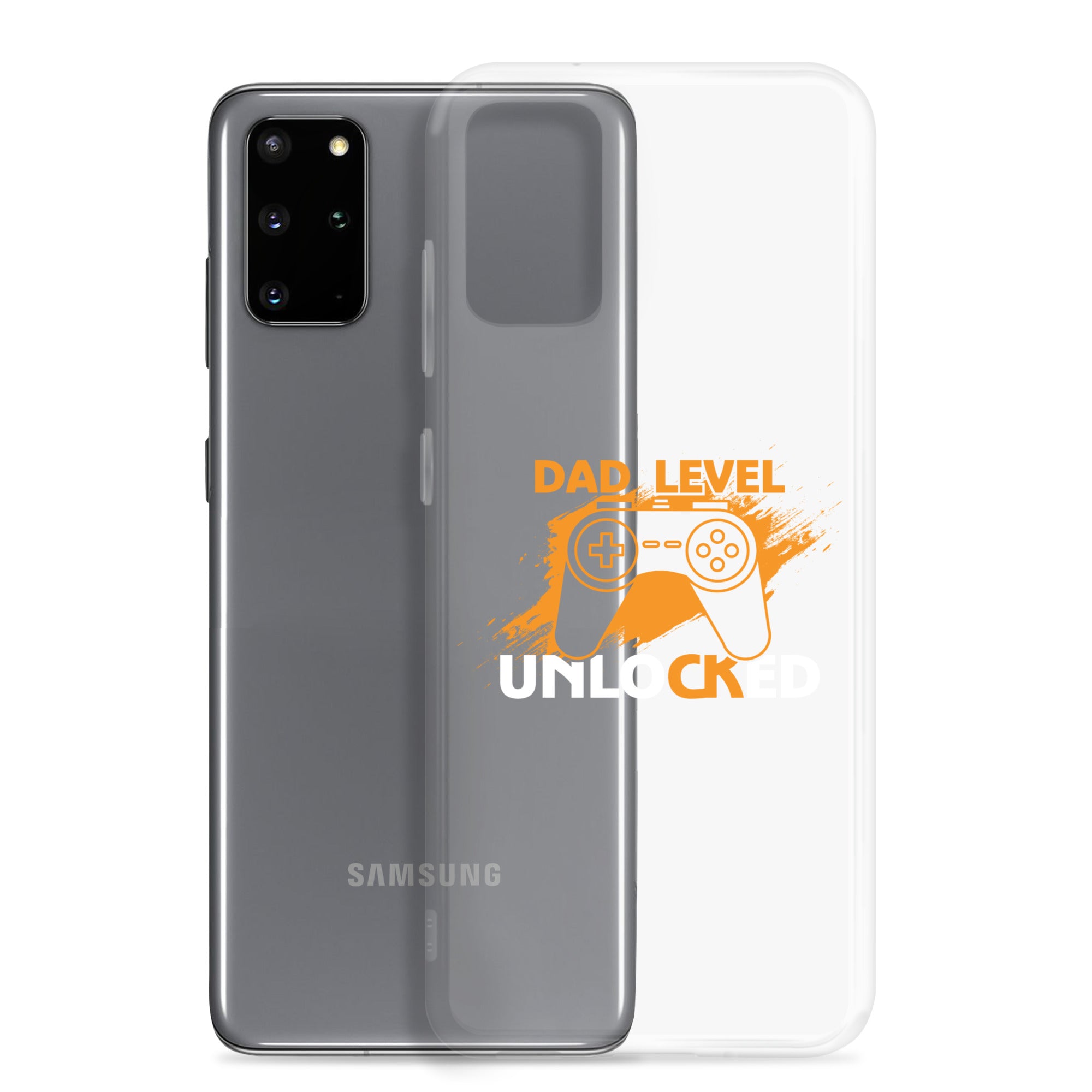 Dad Level Unlocked Clear Case for Samsung®