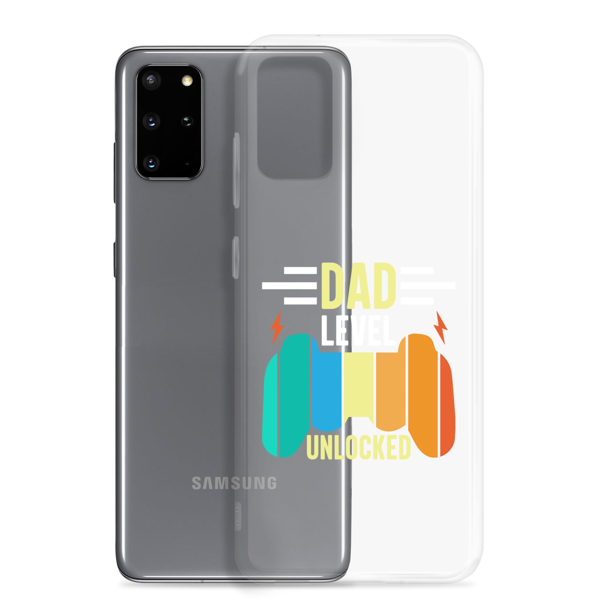 Dad Level Unlocked Clear Case for Samsung®