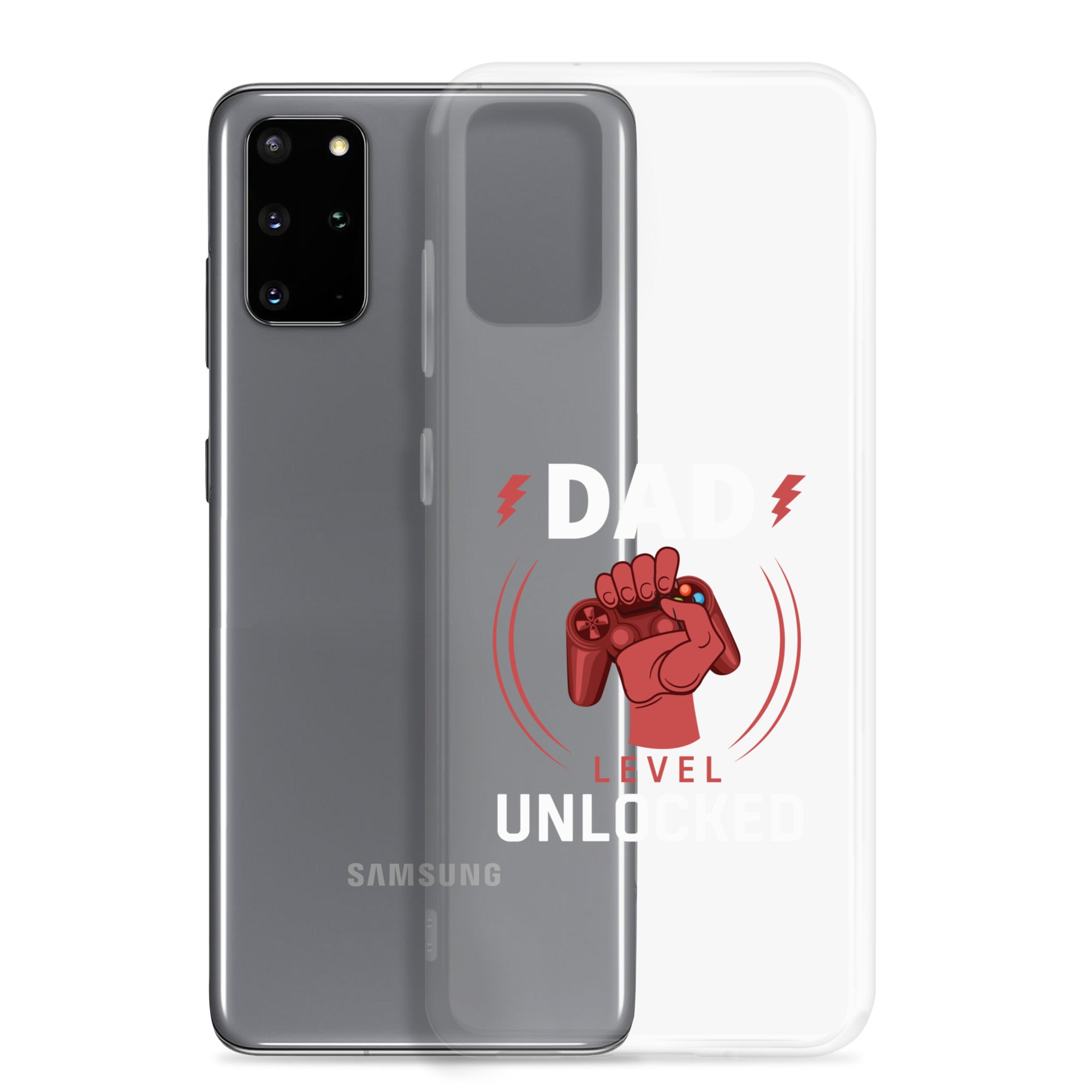 Dad Level Unlocked Clear Case for Samsung®