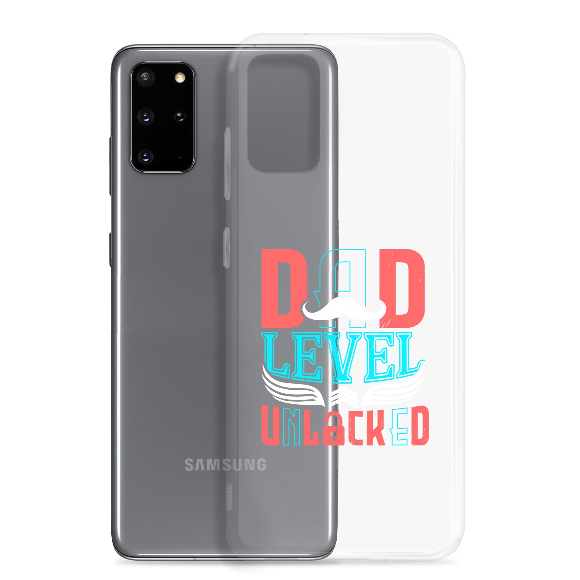 Dad Level Unlocked Clear Case for Samsung®