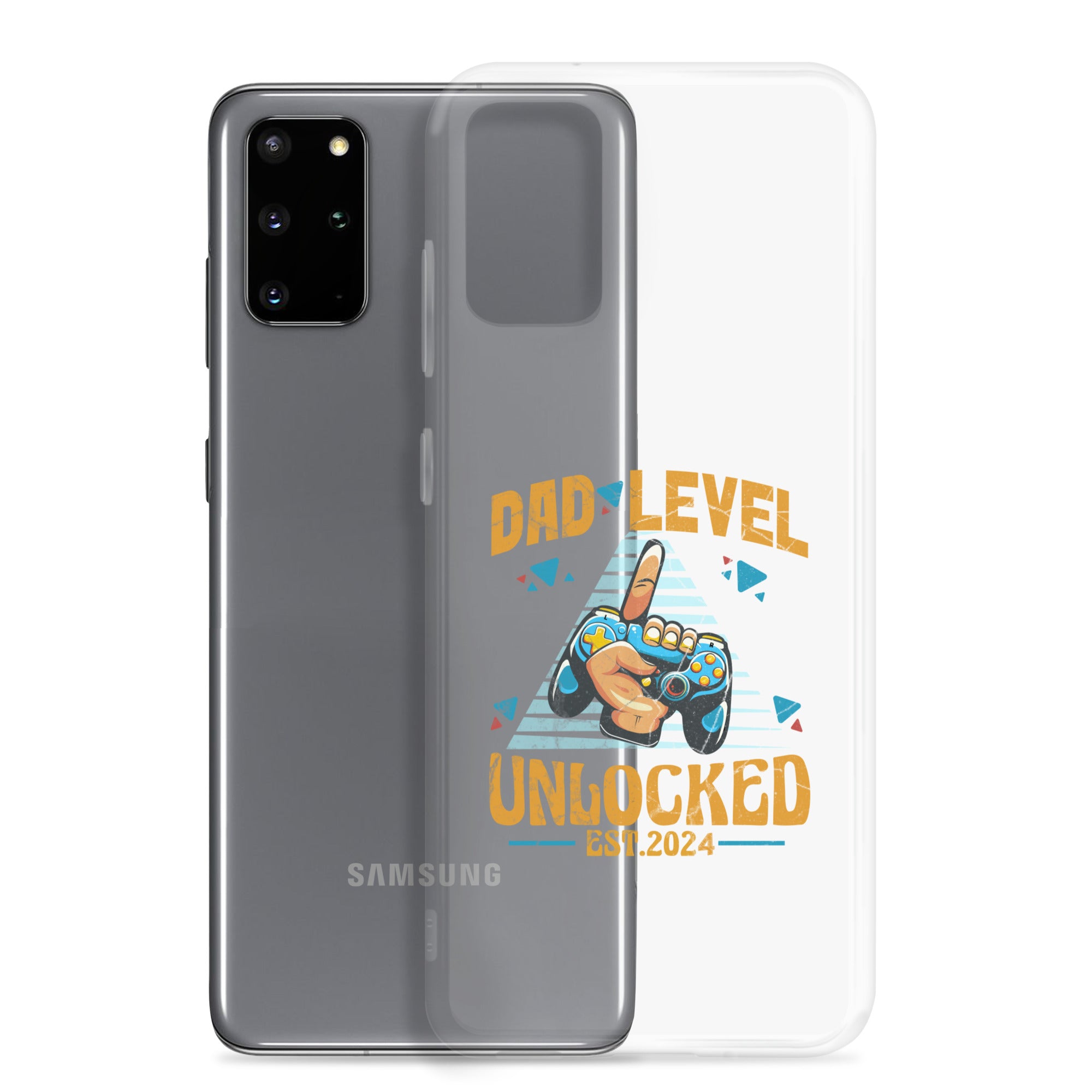 Dad Level Unlocked Est. 2024 Clear Case for Samsung®