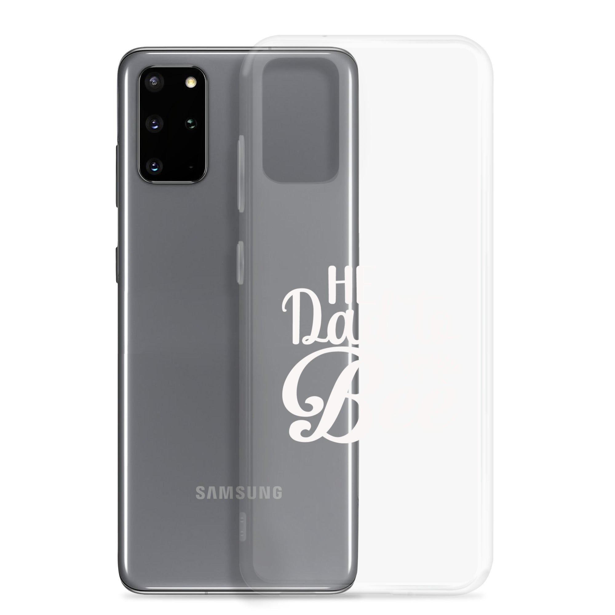 He Dad To Bee Clear Case for Samsung®