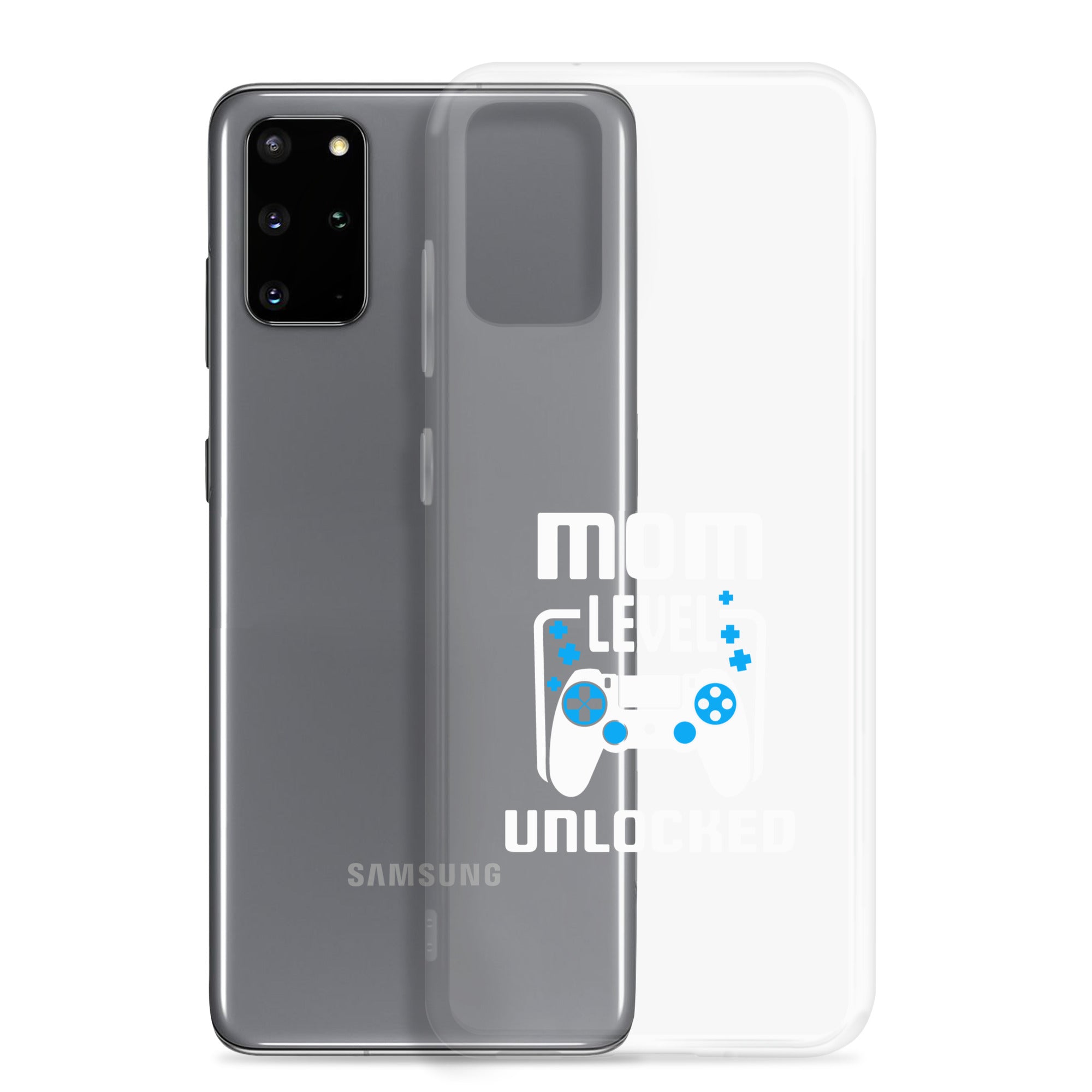 Mom Level Unlocked Clear Case for Samsung®