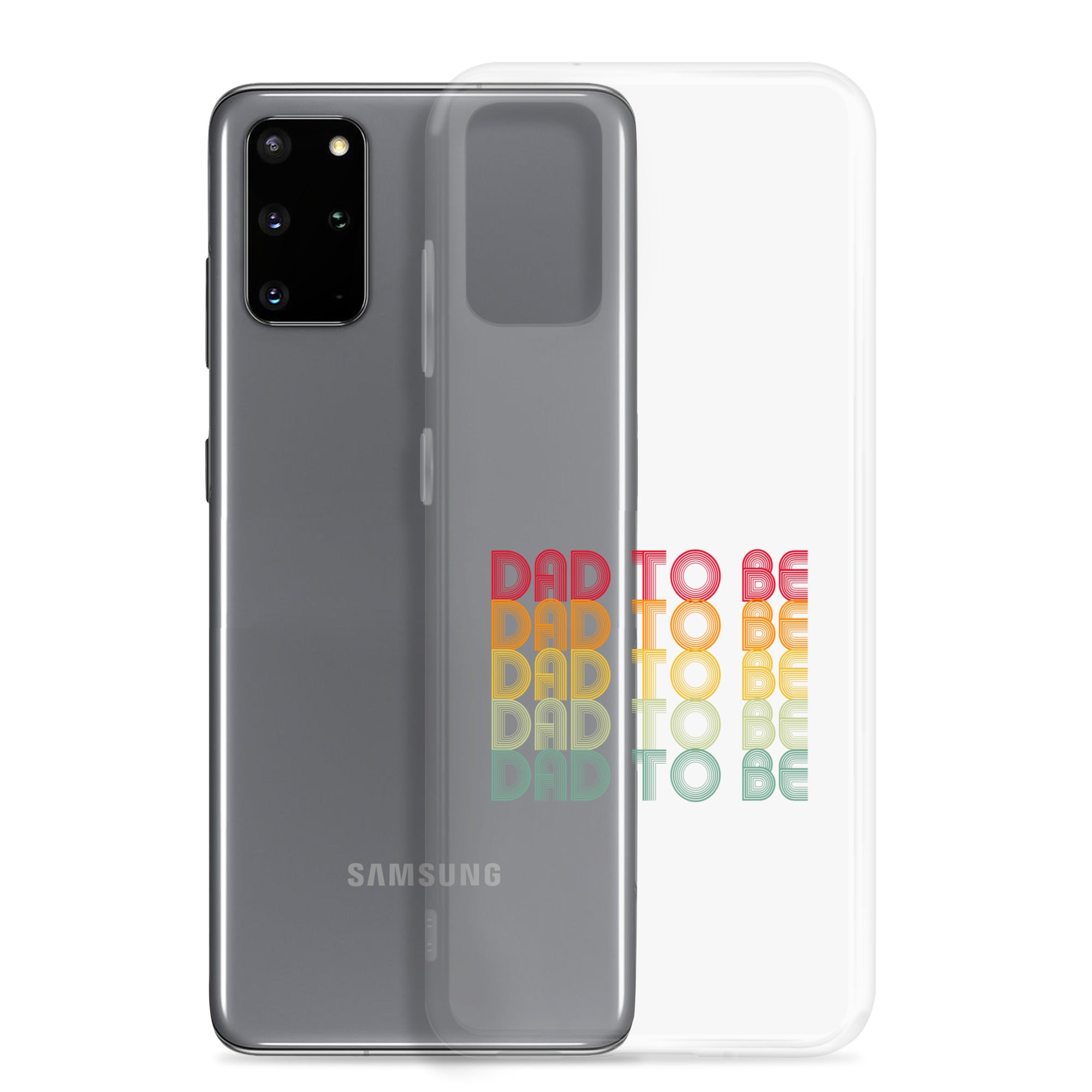 Dad To Be Clear Case for Samsung®