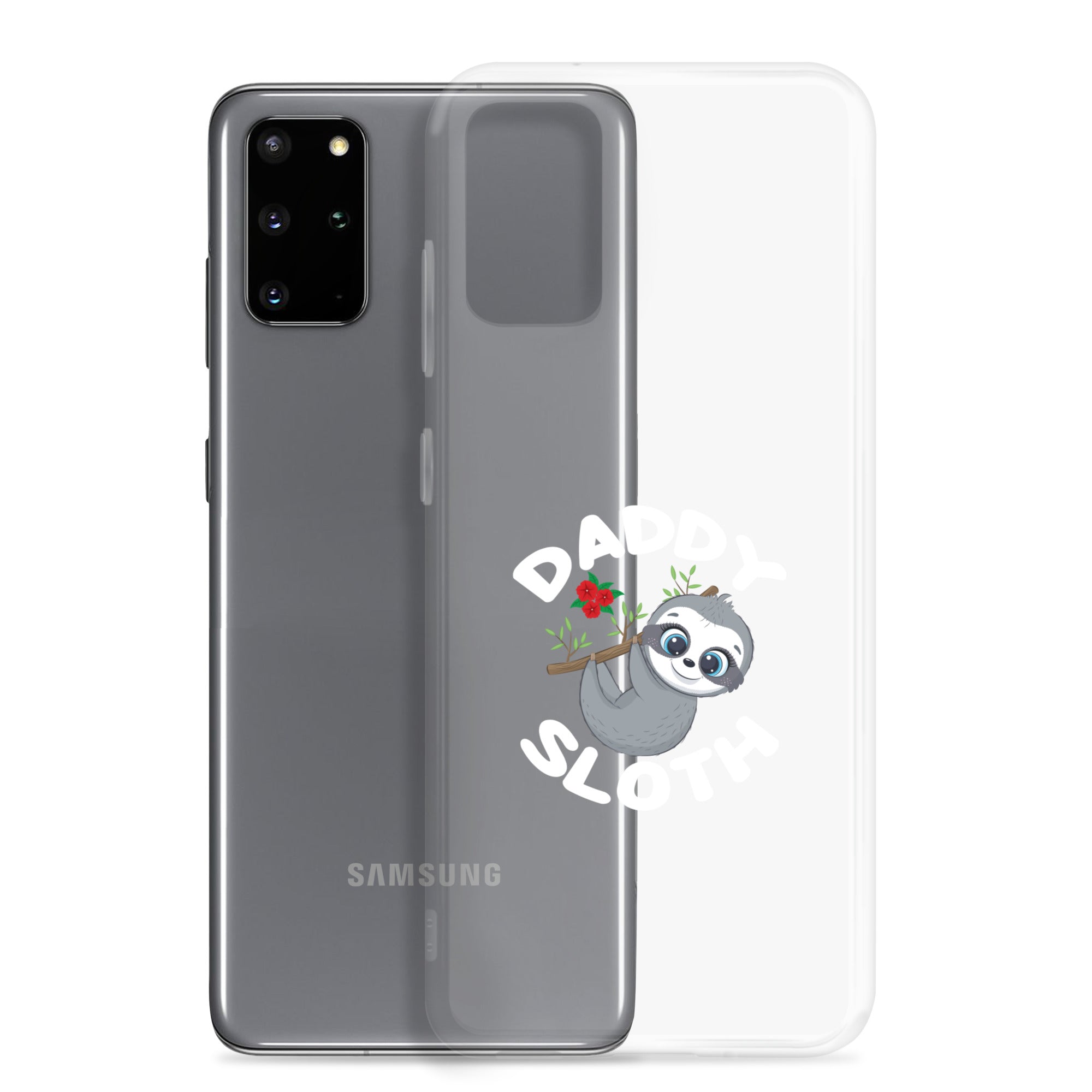 Daddy Sloth Clear Case for Samsung®