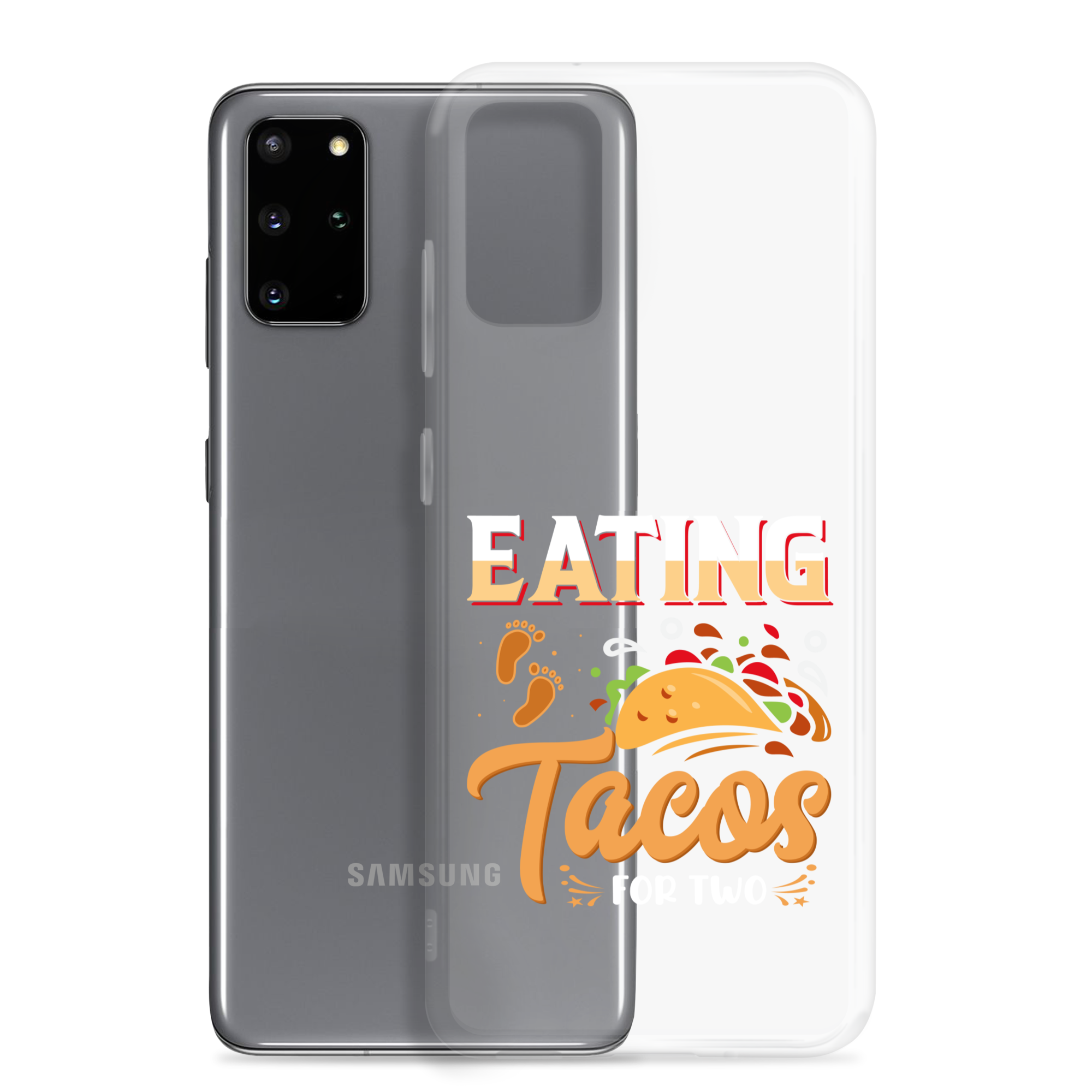 Eating Tacos for Two Clear Case for Samsung®