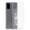 Your Mom Is My Cardio Clear Case for Samsung®