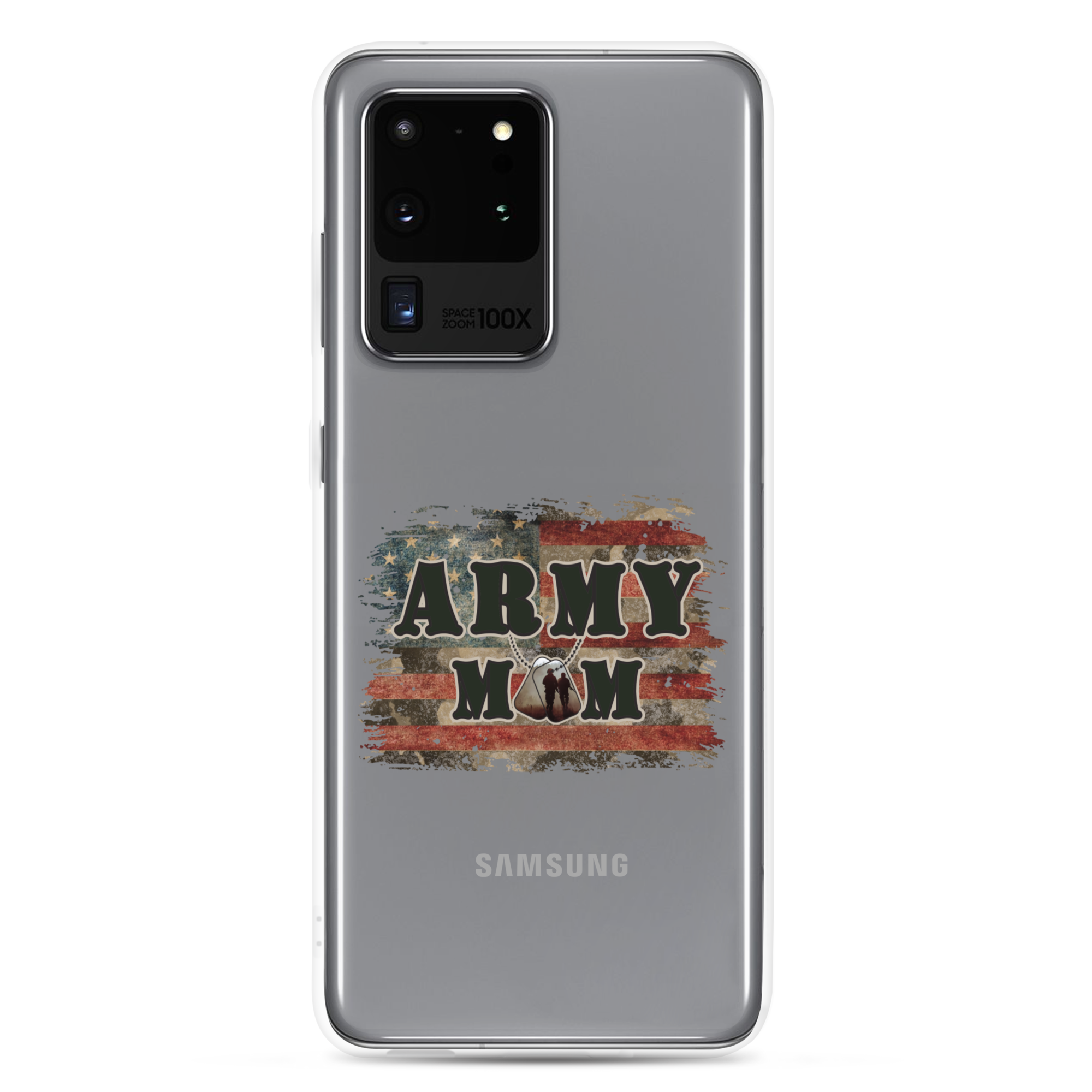 Army Mom Clear Case for Samsung®