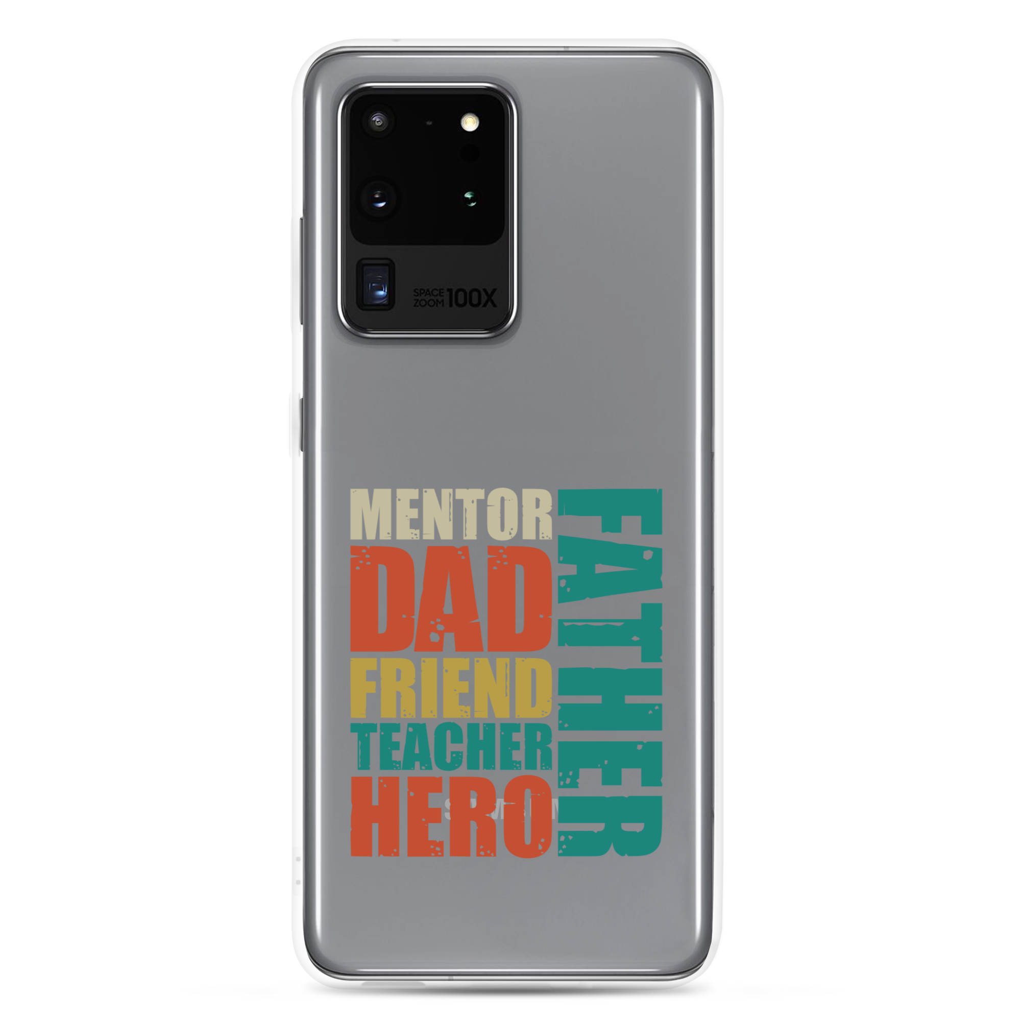 Mentor Dad Fiend Teacher Hero Father Clear Case for Samsung®