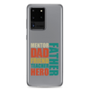 Mentor Dad Fiend Teacher Hero Father Clear Case for Samsung®