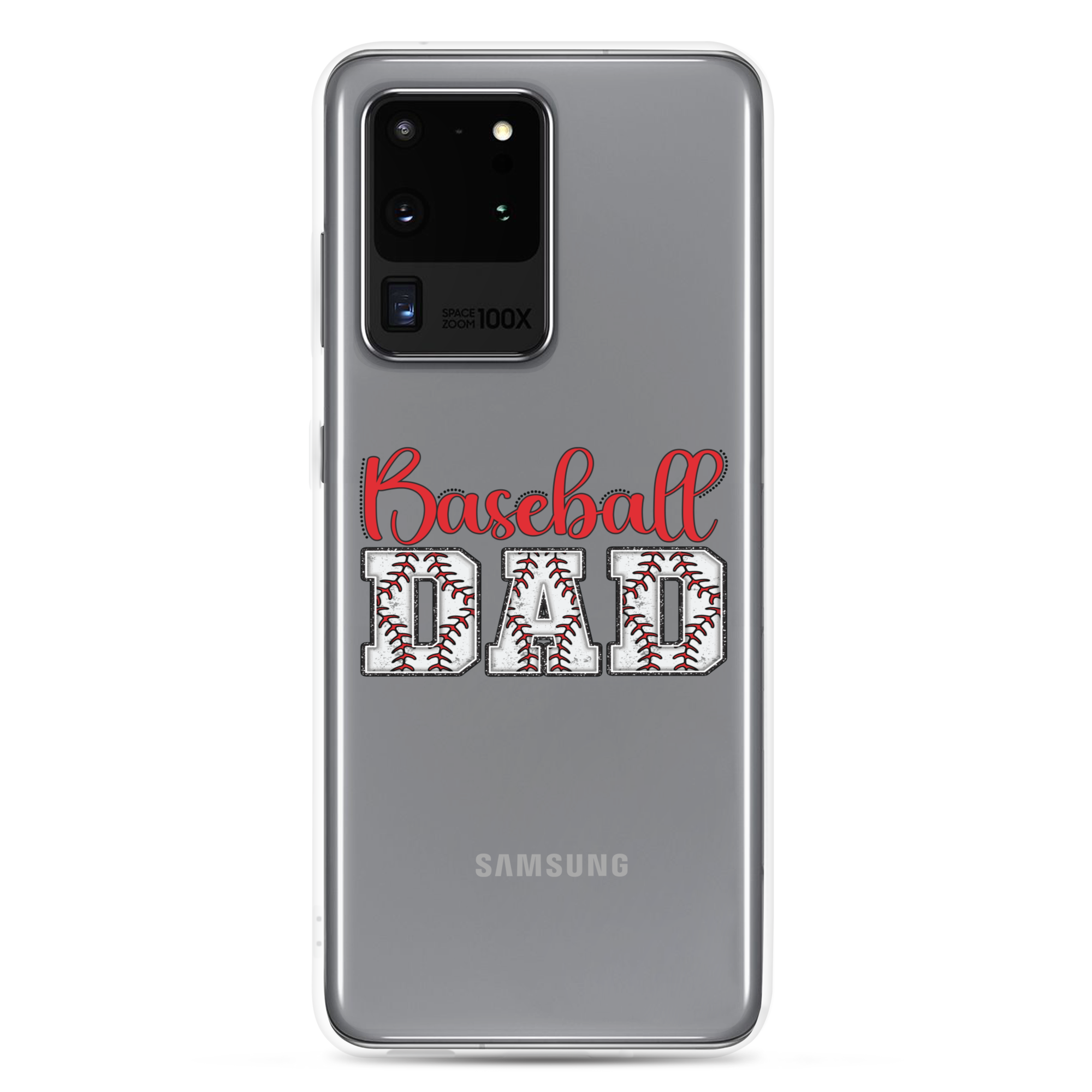 Baseball Dad Clear Case for Samsung®