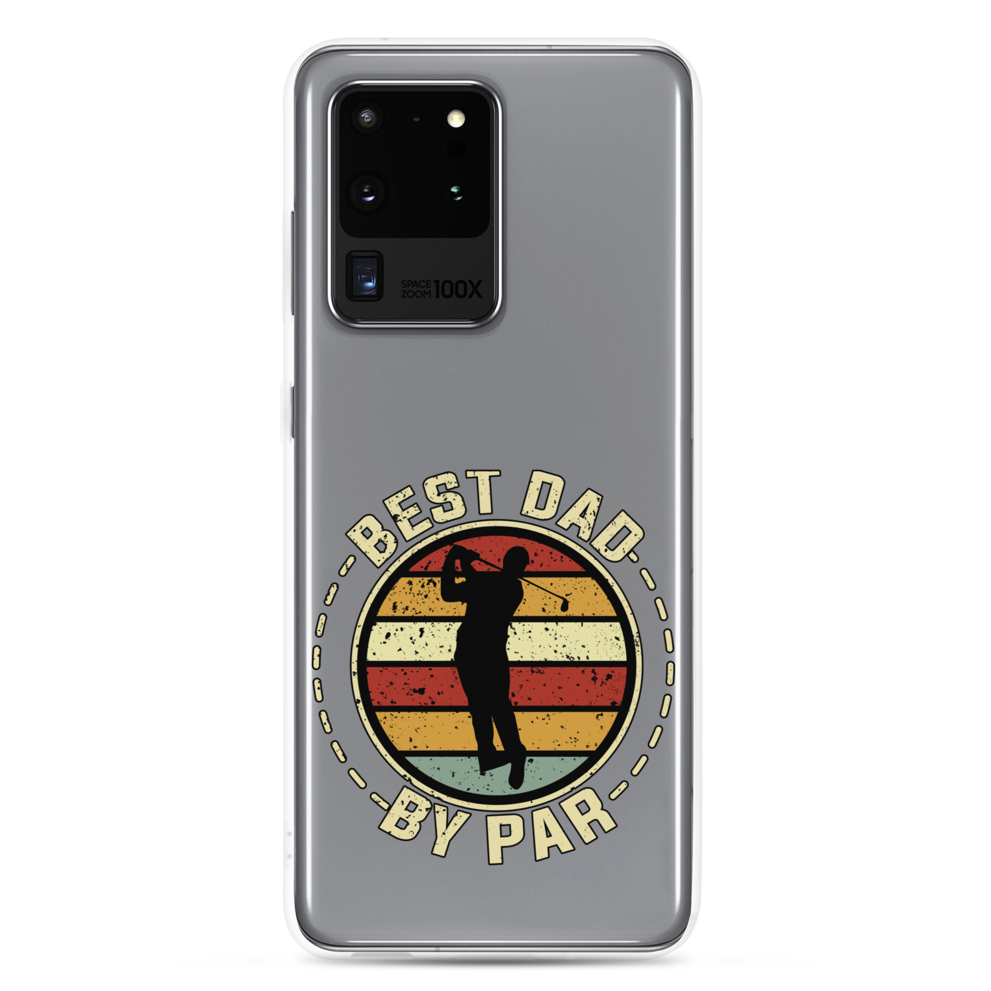 Best Dad By Par Clear Case for Samsung®