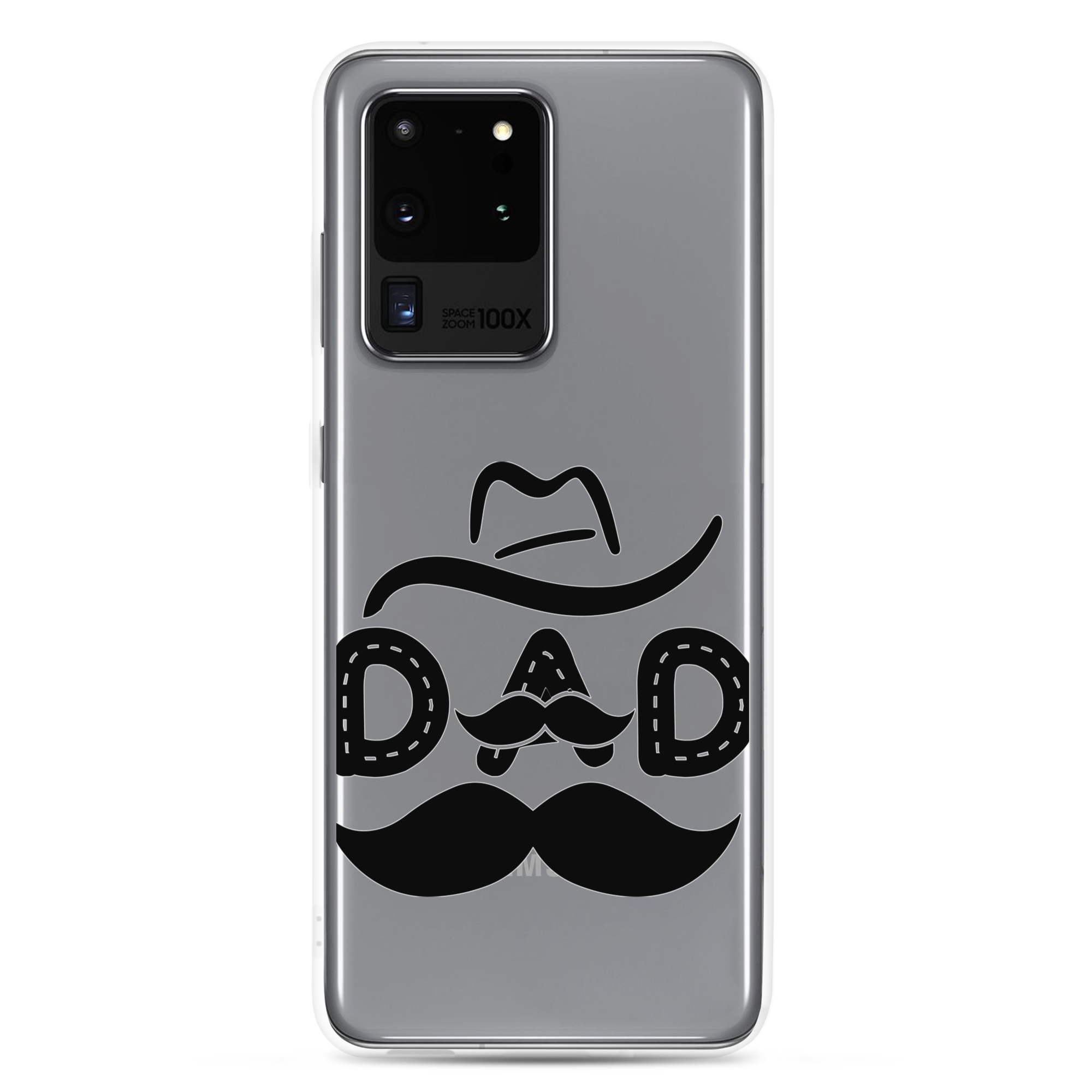 Dad Cowboy Clear Case for Samsung®