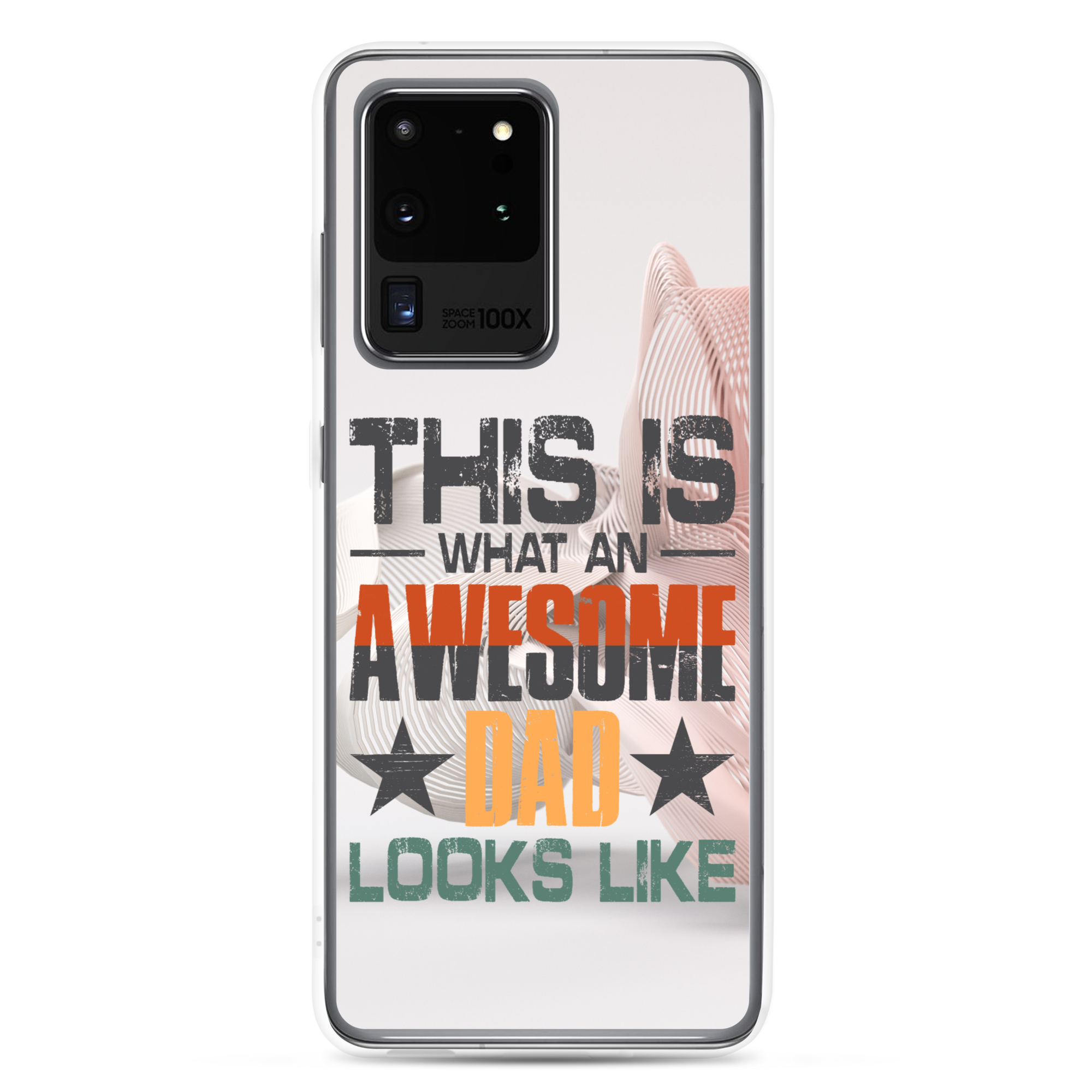 This What An Awesome Dad Looks Like Clear Case for Samsung®