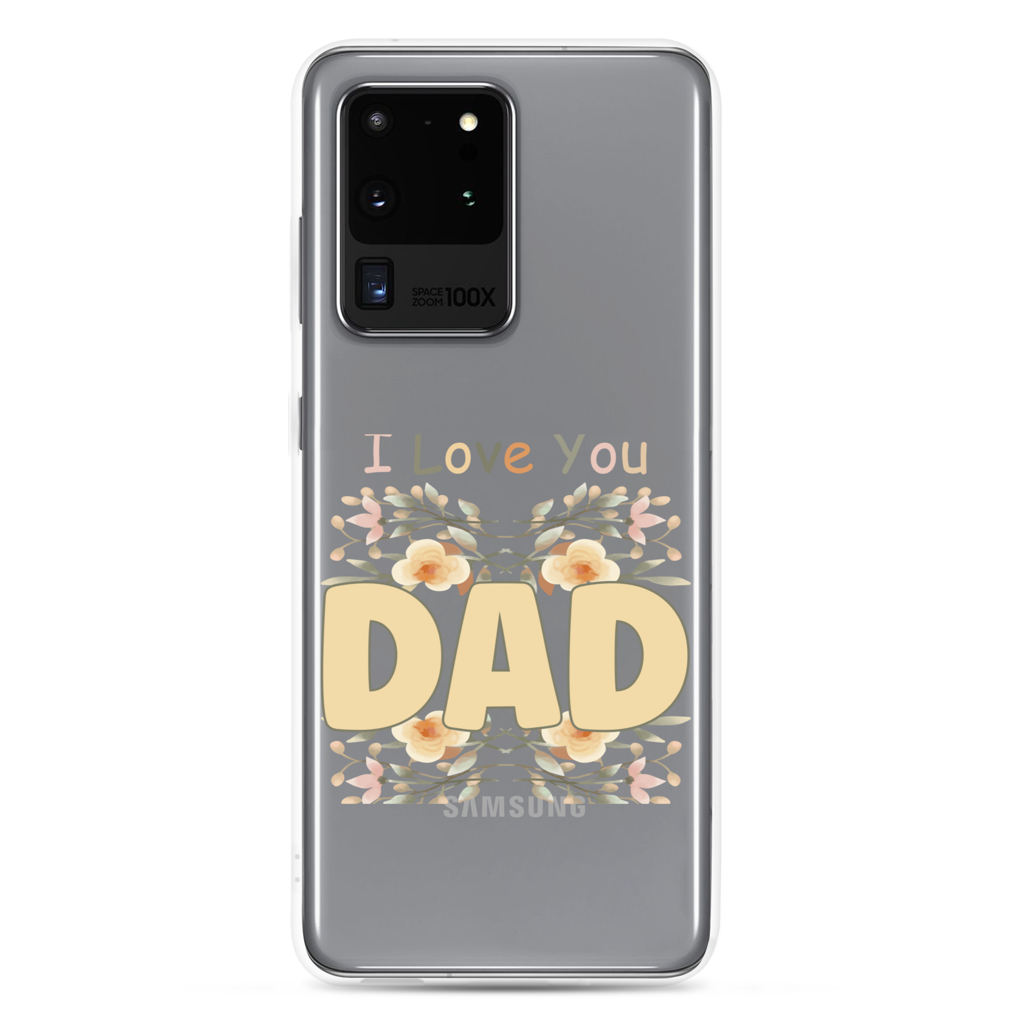 I Love You Dad Clear Case for Samsung®