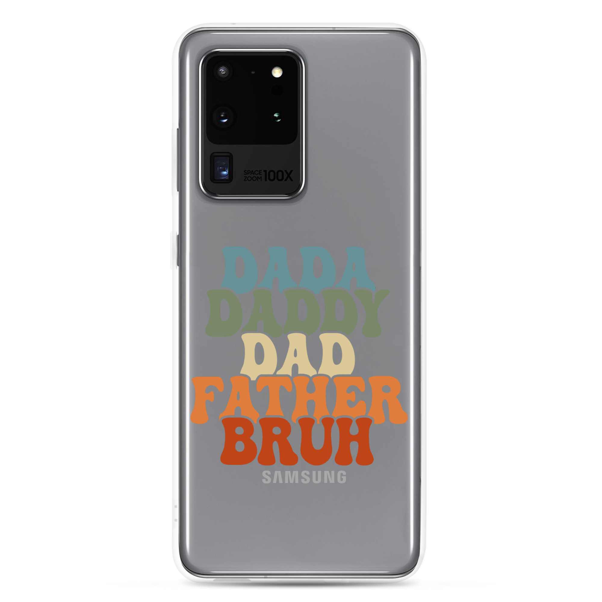 Dada Daddy Dad Father Bruh Clear Case for Samsung®