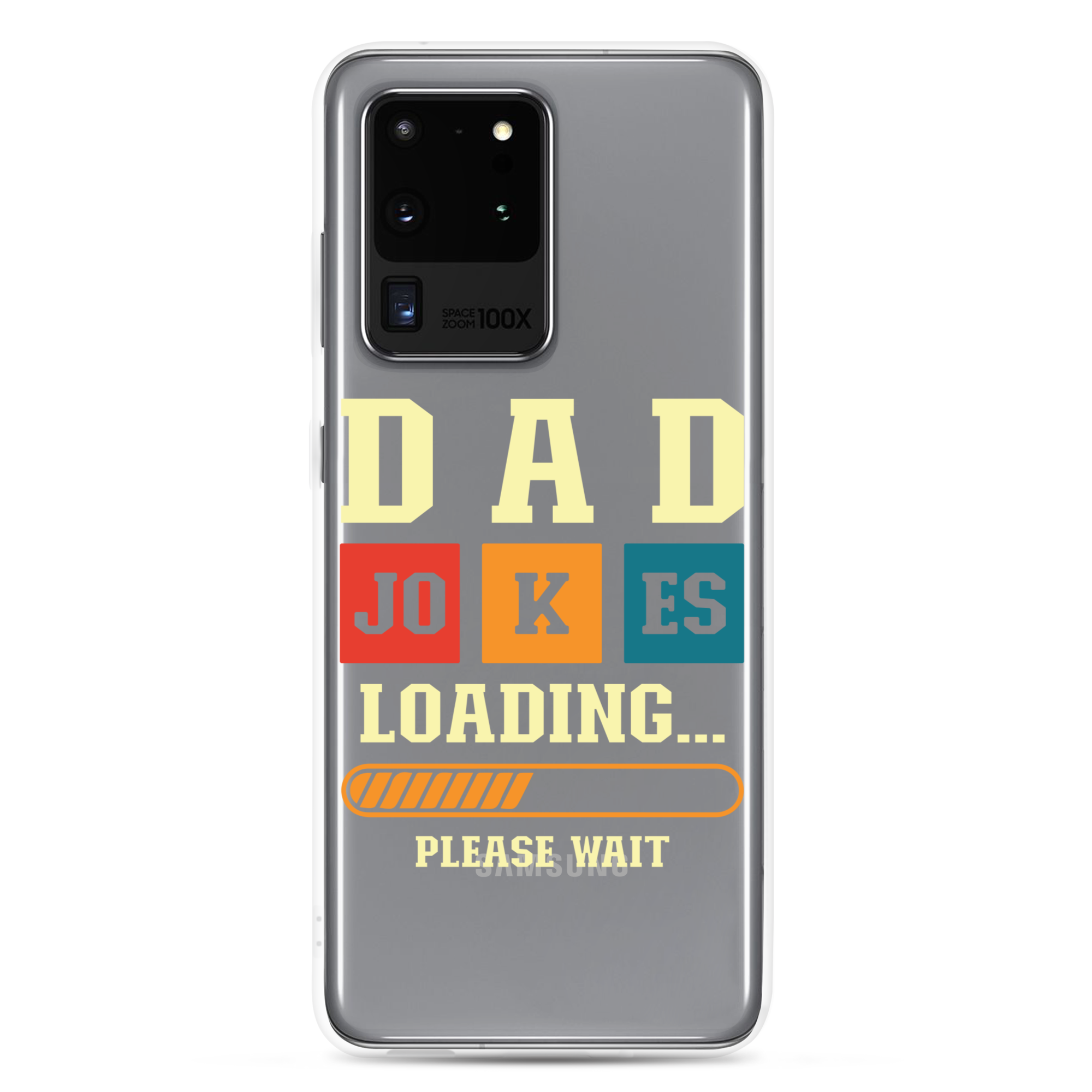 Dad Jokes Loading,,, Please Wait Clear Case for Samsung®