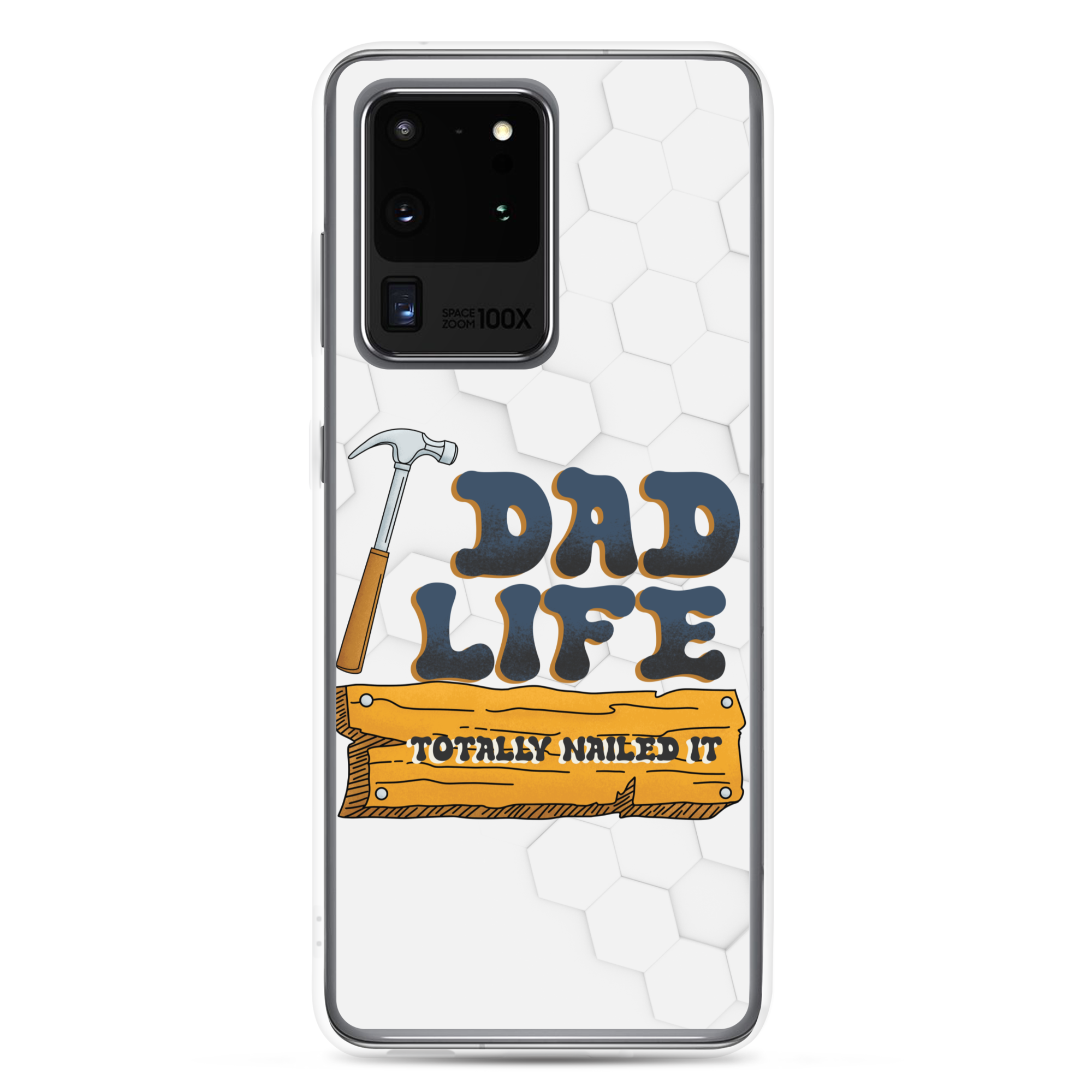 Dad Life totally Nailed It Clear Case for Samsung®