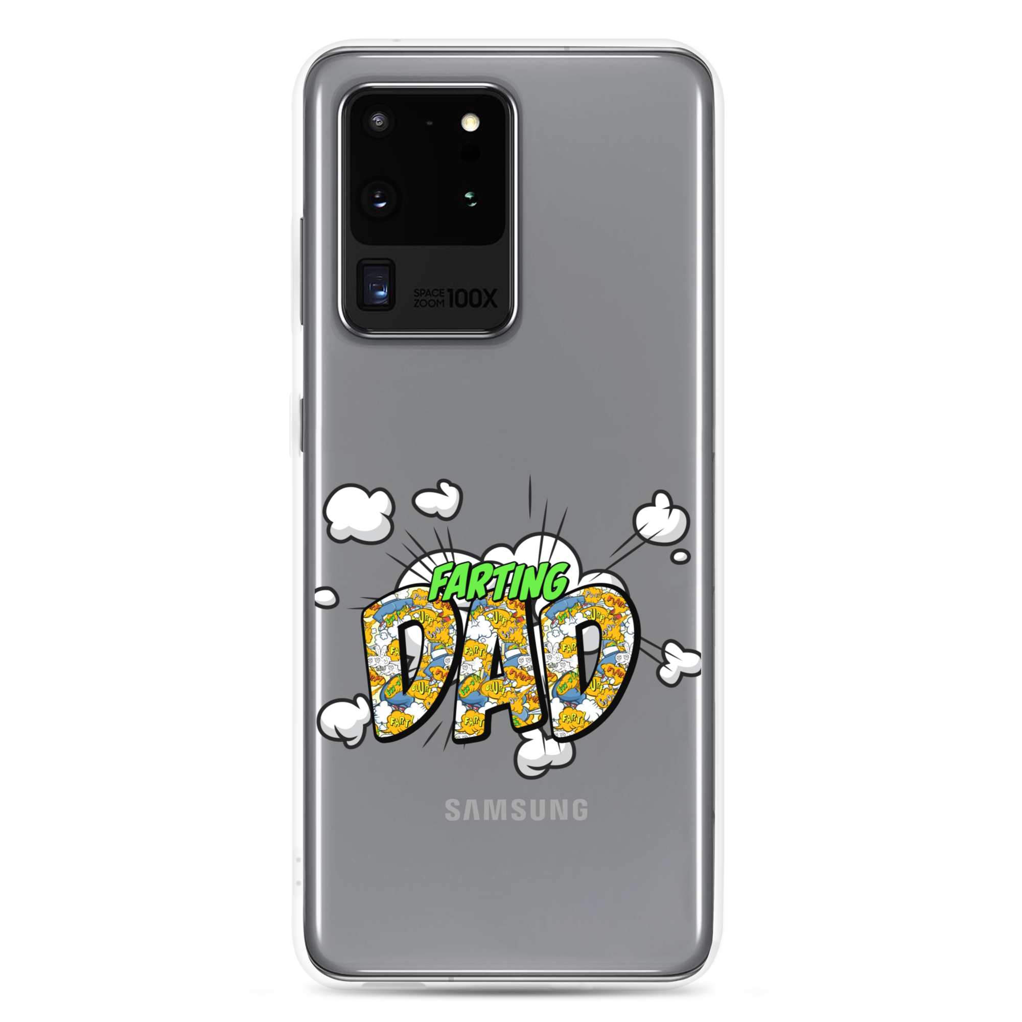 Farting Dad Clear Case for Samsung®